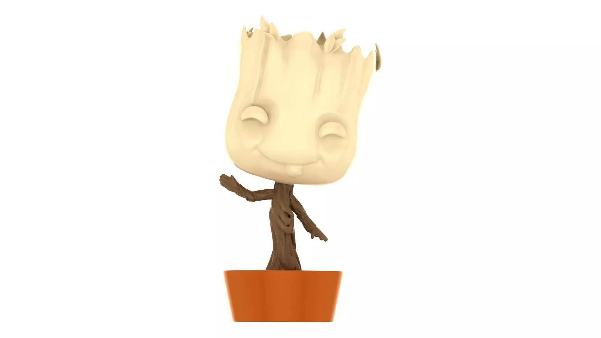 Baby Groot 3D print model