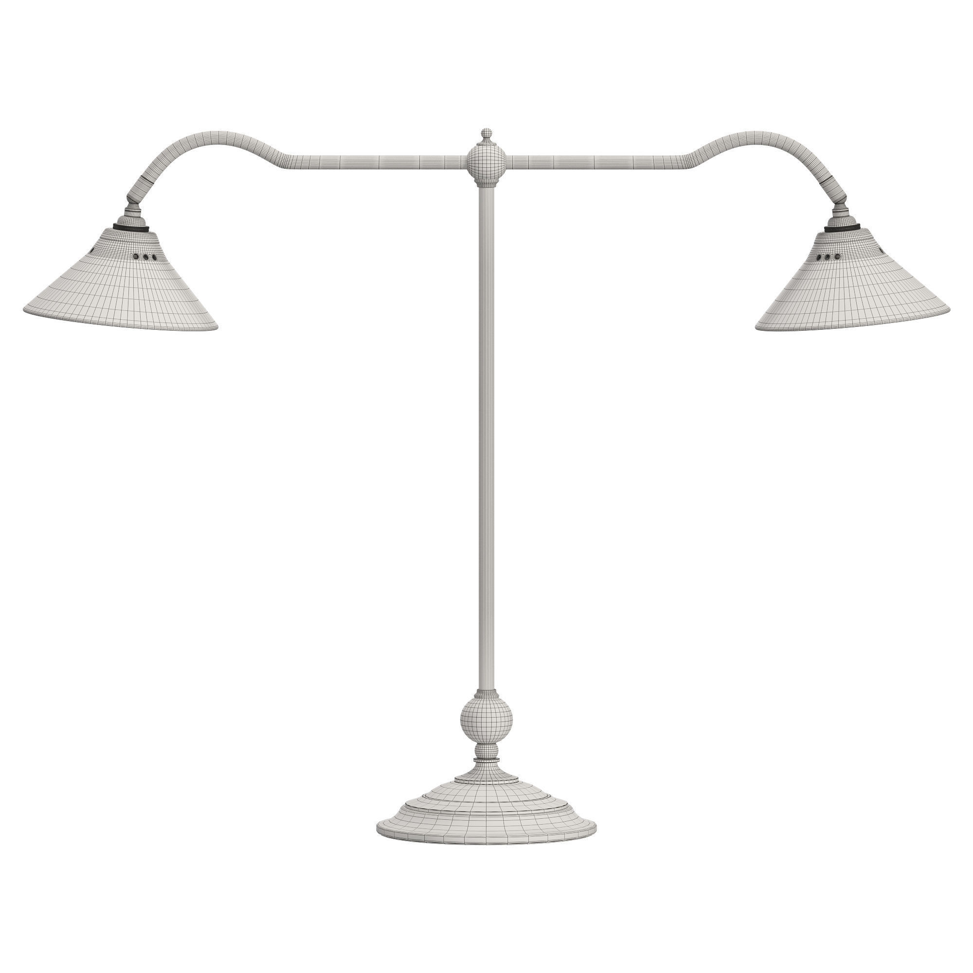 The Grand Tour Library Lamp by deVOL 3D model_7