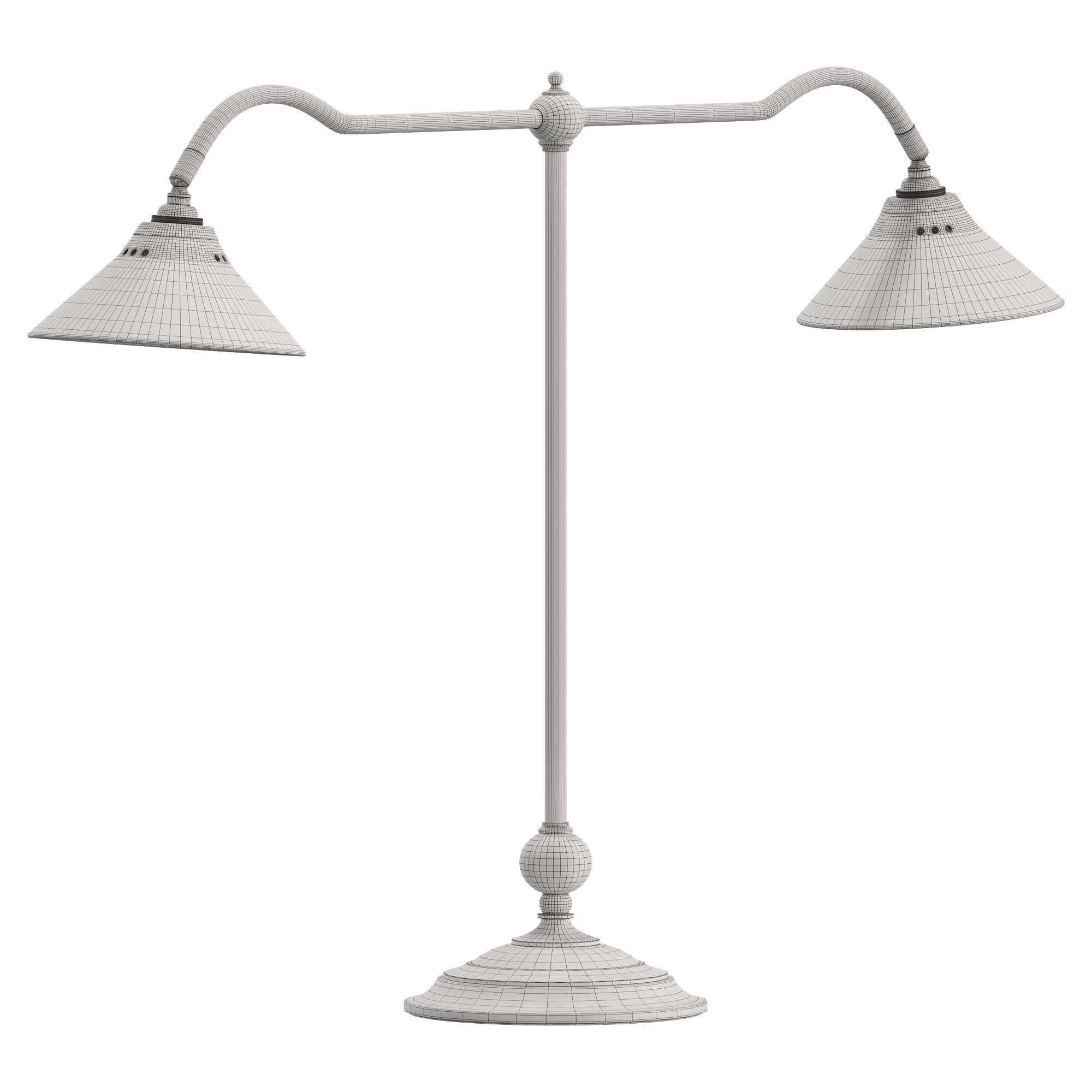 The Grand Tour Library Lamp by deVOL 3D model_1