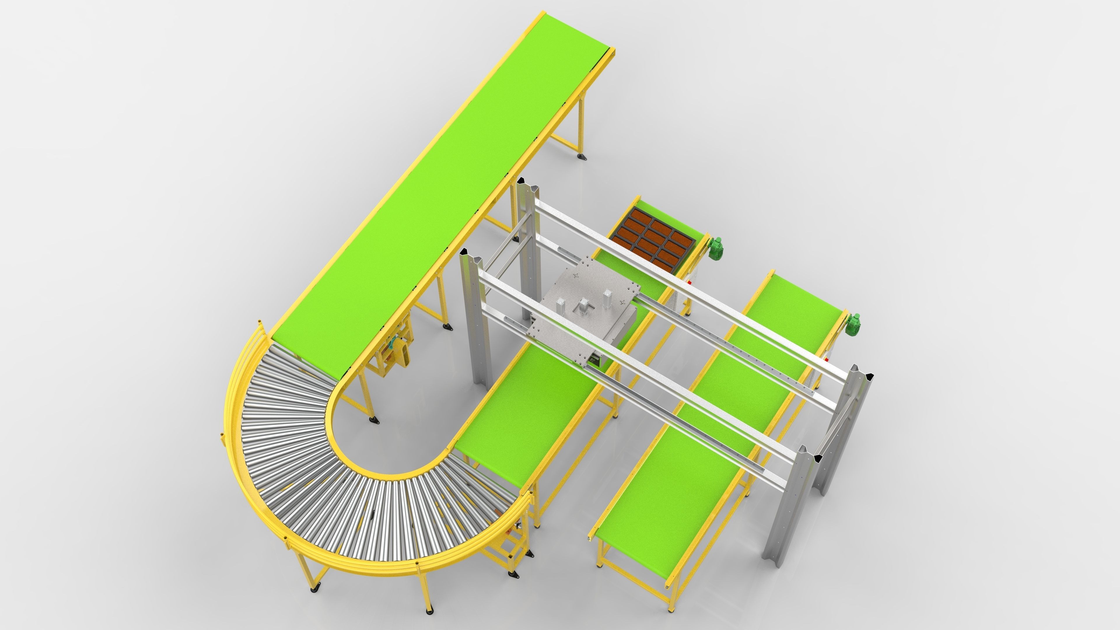 Cake Transport Unit 2 - 4K 3D model_7
