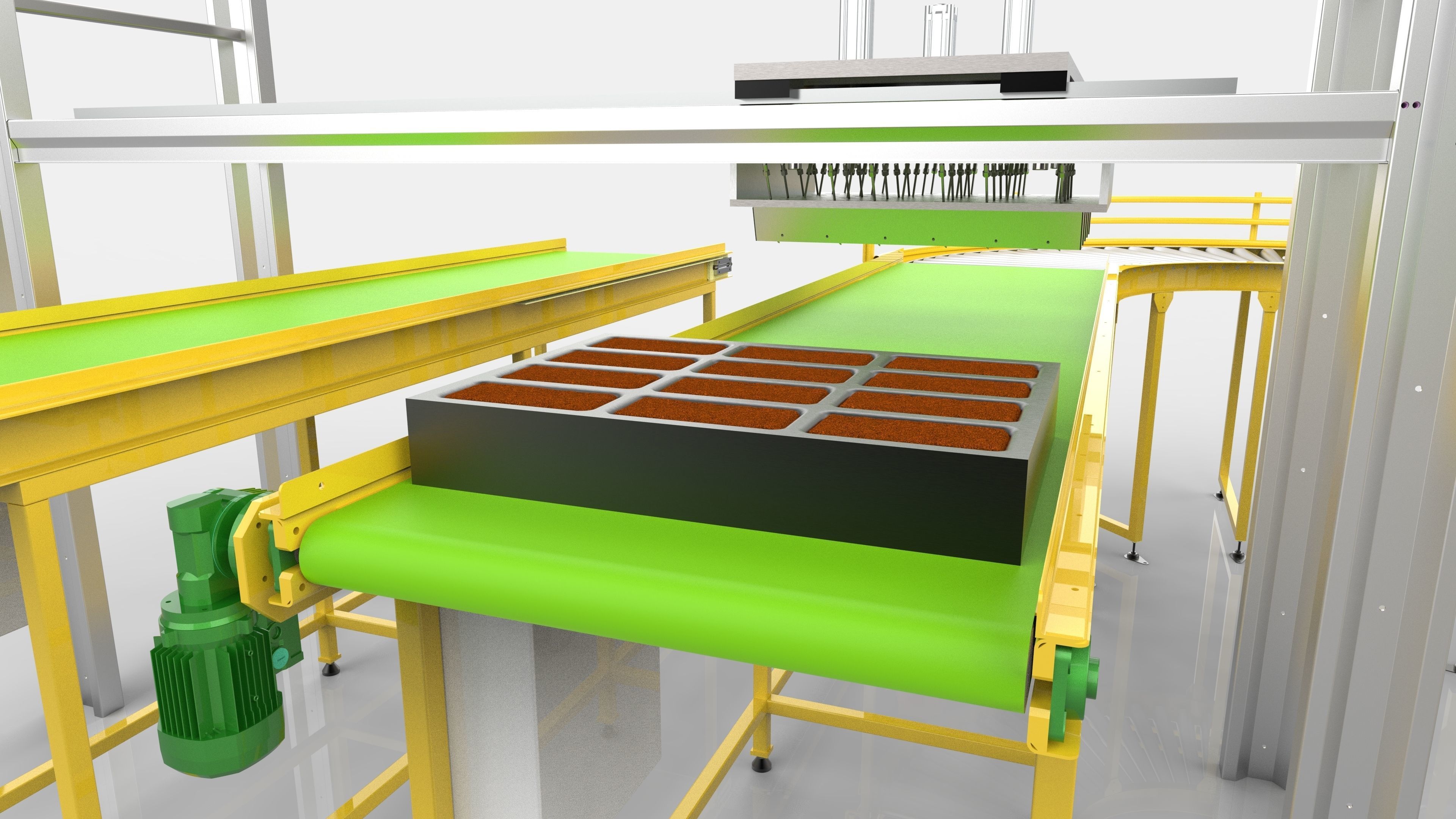 Cake Transport Unit 2 - 4K 3D model_1