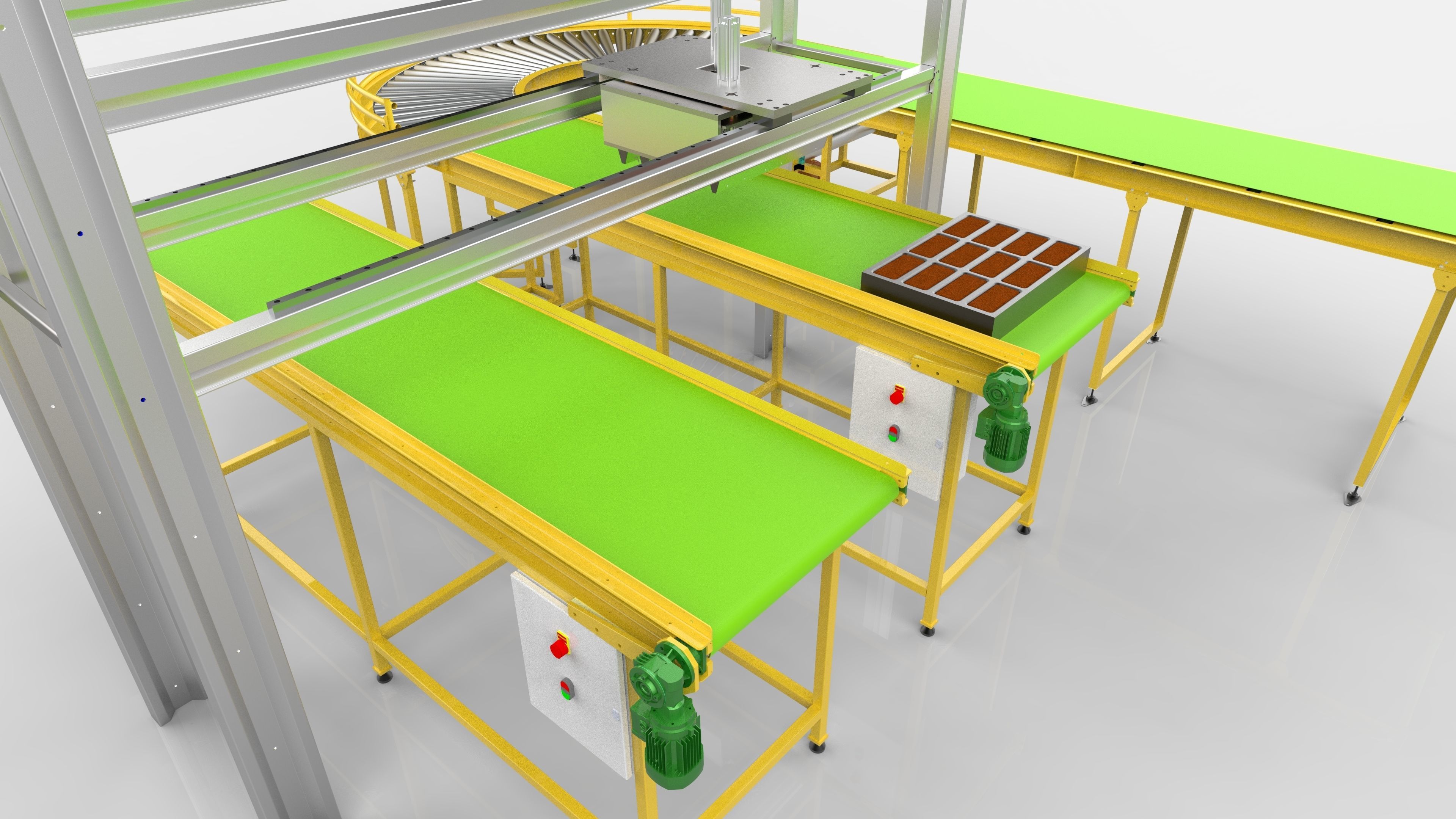 Cake Transport Unit 2 - 4K 3D model_9