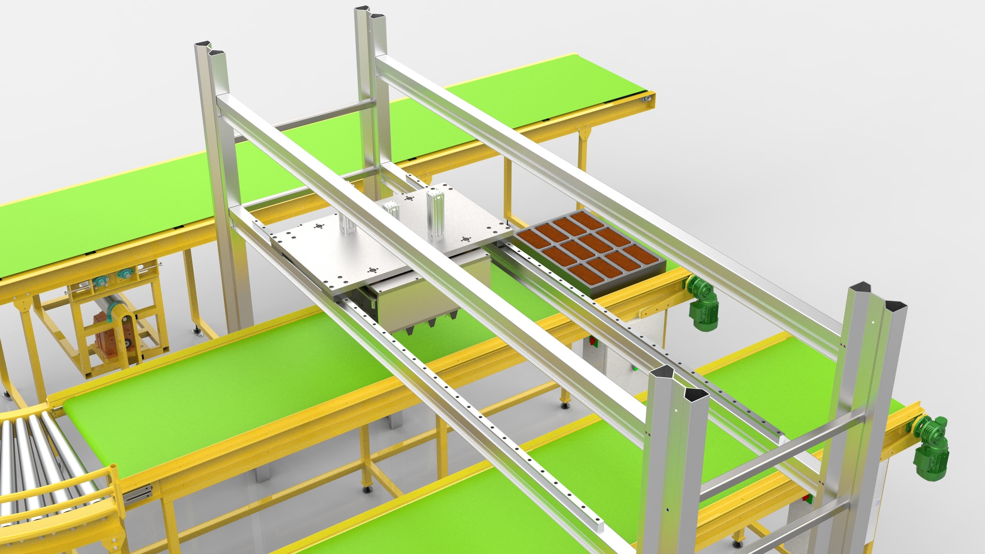 Cake Transport Unit 2 - 4K 3D model_5
