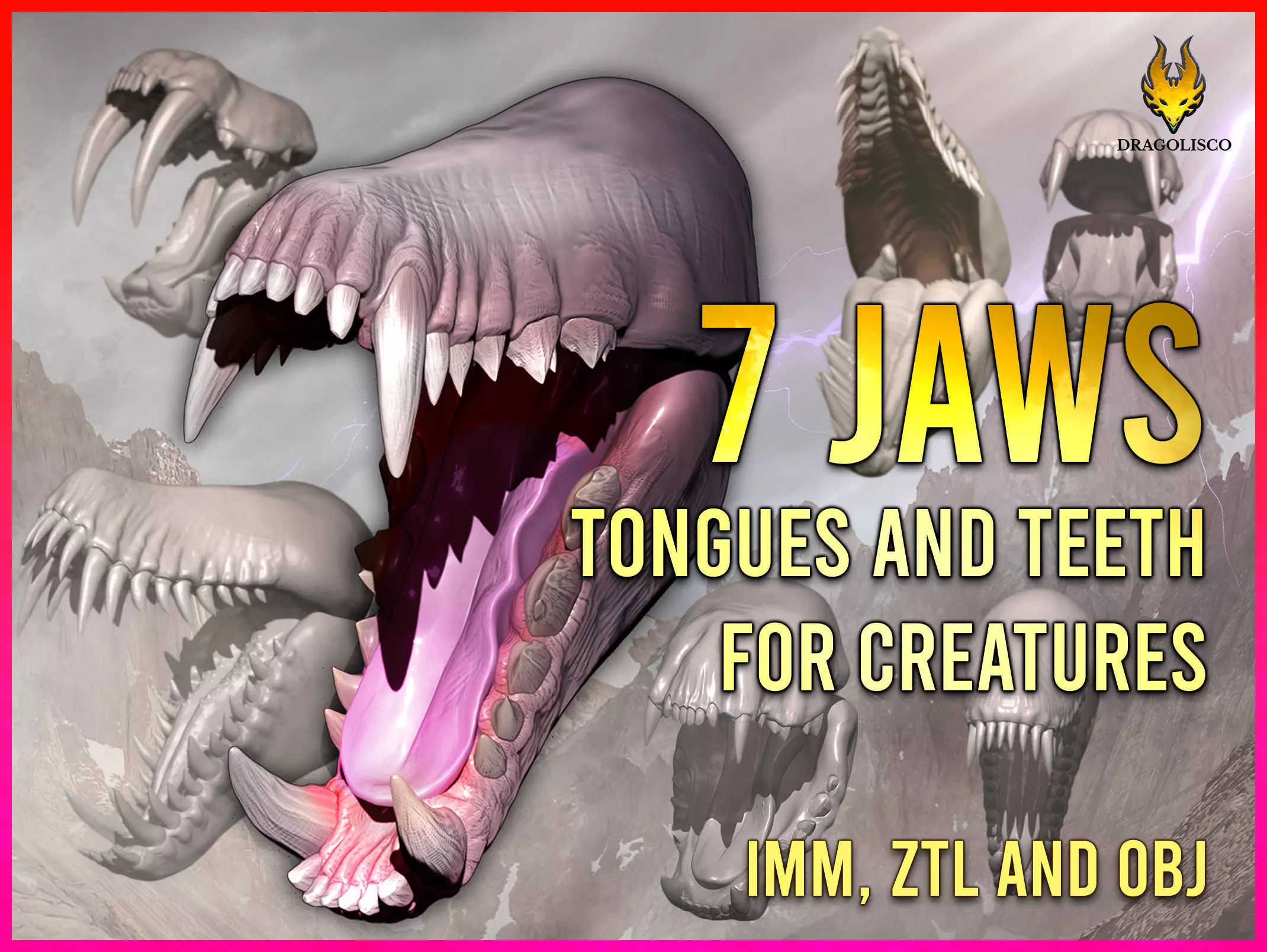 7 jaws tongues and teeth for creatures Texture_0