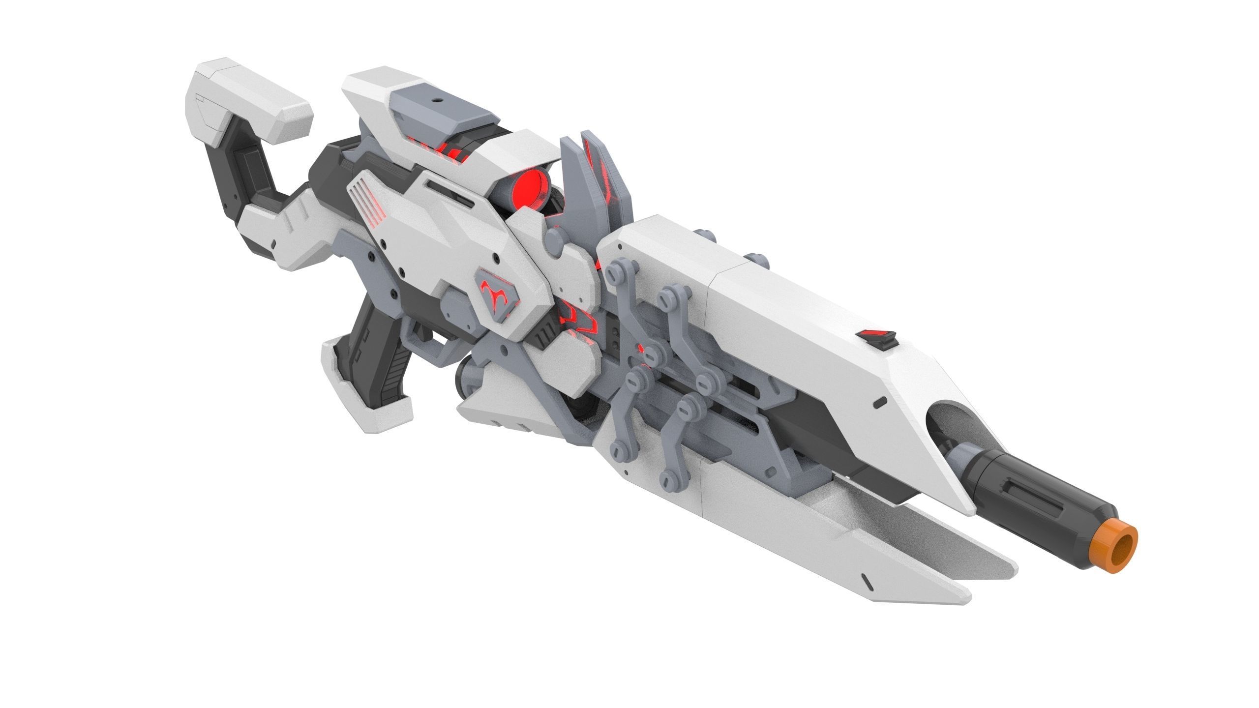 Widowmaker Talon - Overwatch - STL CAD bundle - Commercial Use 3D print model_7