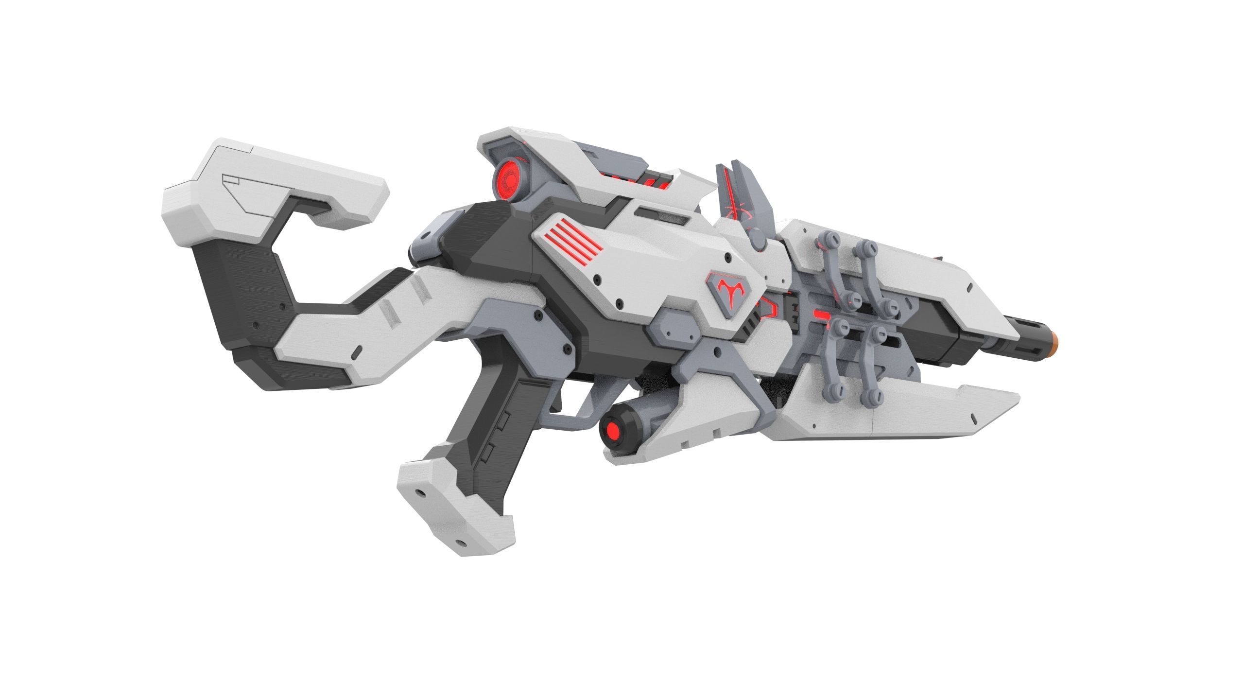 Widowmaker Talon - Overwatch - STL CAD bundle - Commercial Use 3D print model_9