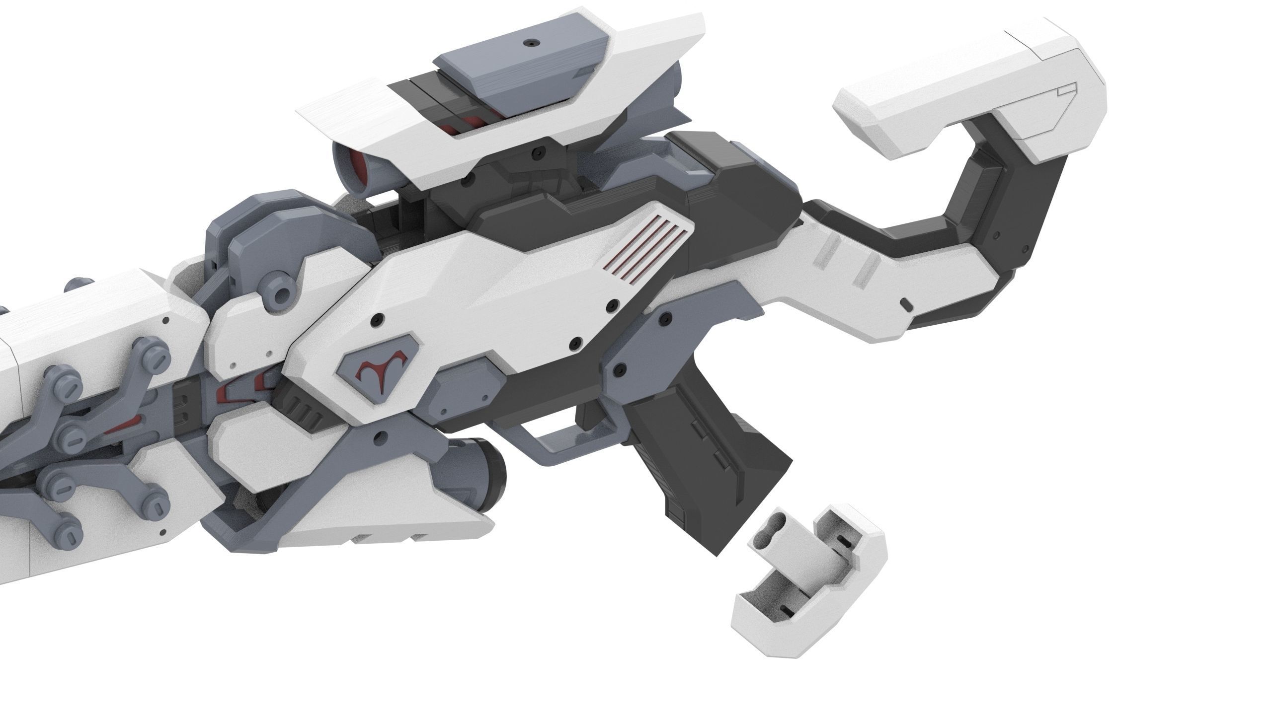 Widowmaker Talon - Overwatch - STL CAD bundle - Commercial Use 3D print model_14