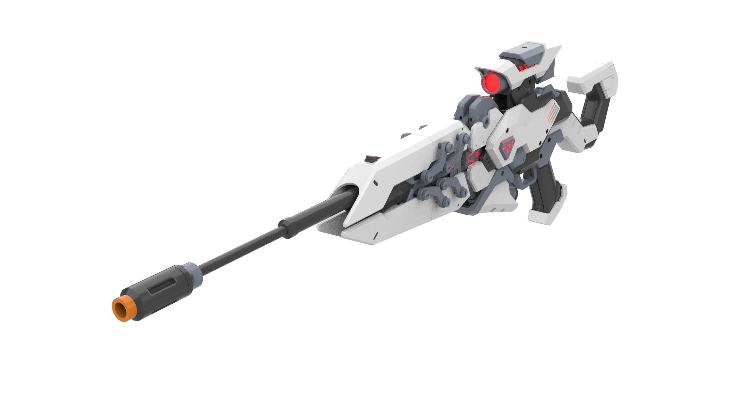 Widowmaker Talon - Overwatch - STL CAD bundle - Commercial Use 3D print model_10