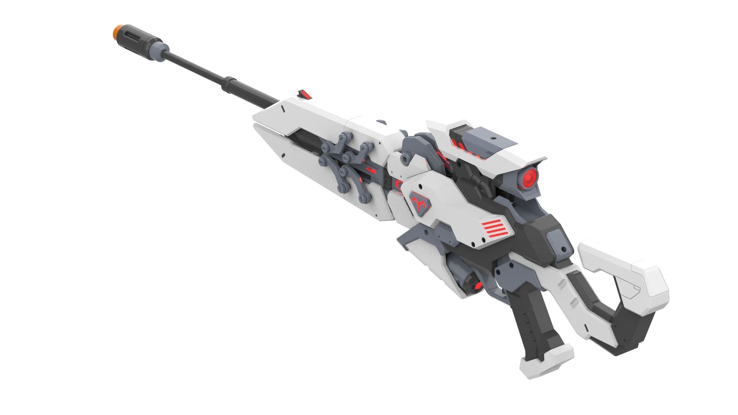 Widowmaker Talon - Overwatch - STL CAD bundle - Commercial Use 3D print model_11