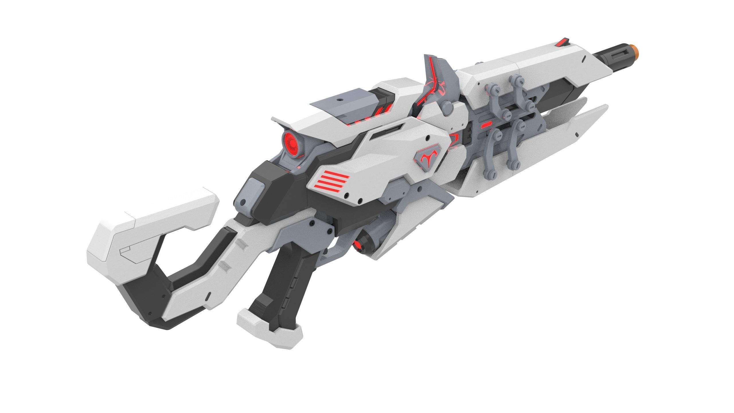 Widowmaker Talon - Overwatch - STL CAD bundle - Commercial Use 3D print model_5