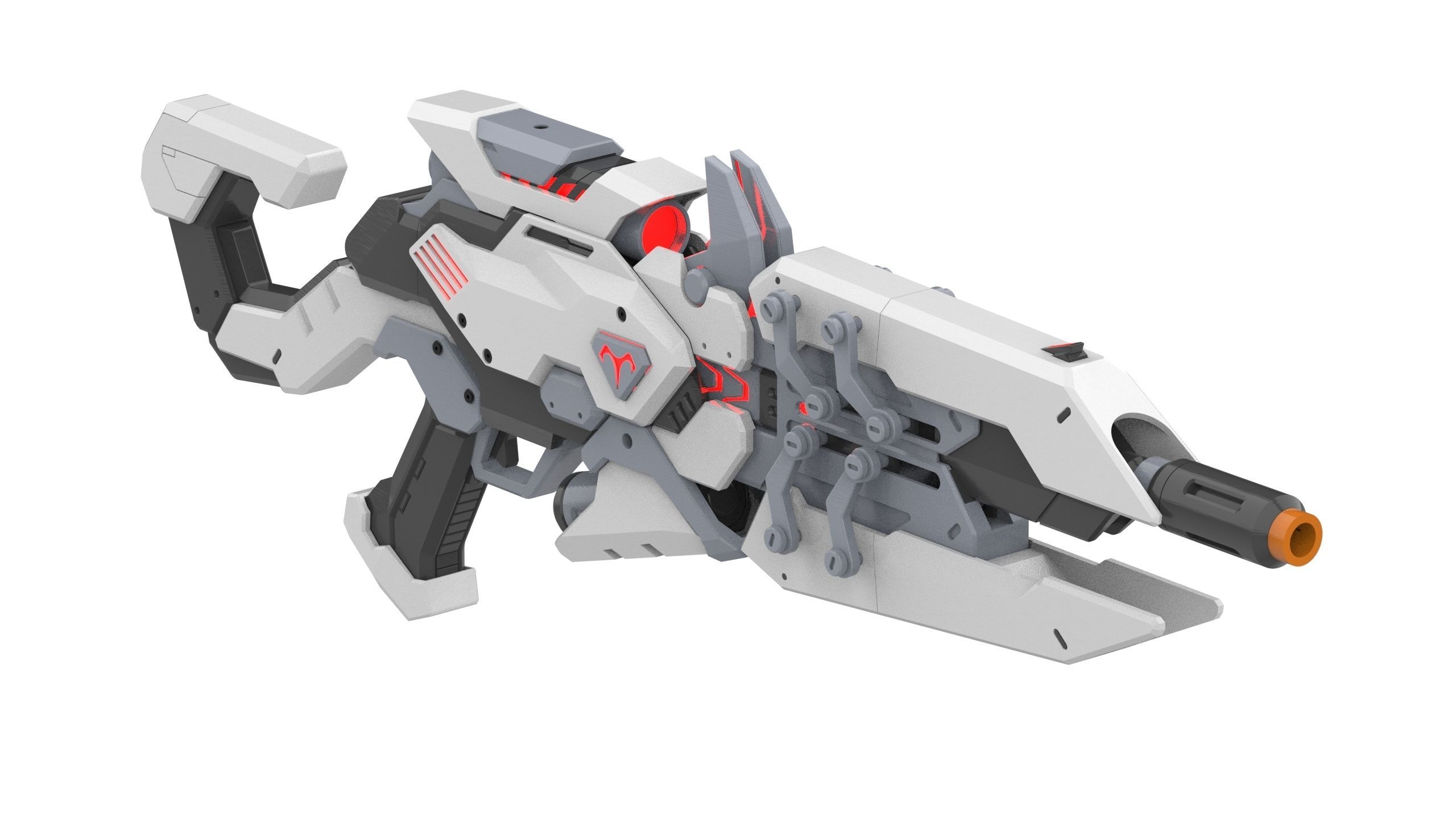 Widowmaker Talon - Overwatch - STL CAD bundle - Commercial Use 3D print model_3