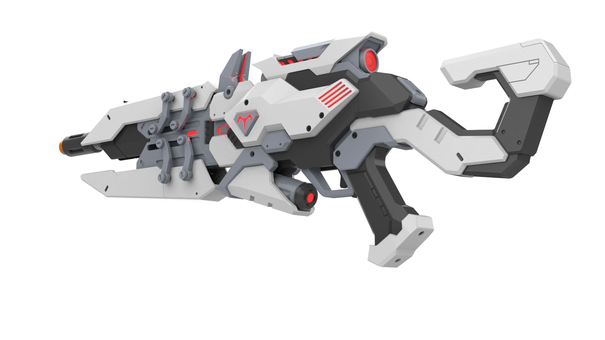 Widowmaker Talon - Overwatch - STL CAD bundle - Commercial Use 3D print model_13