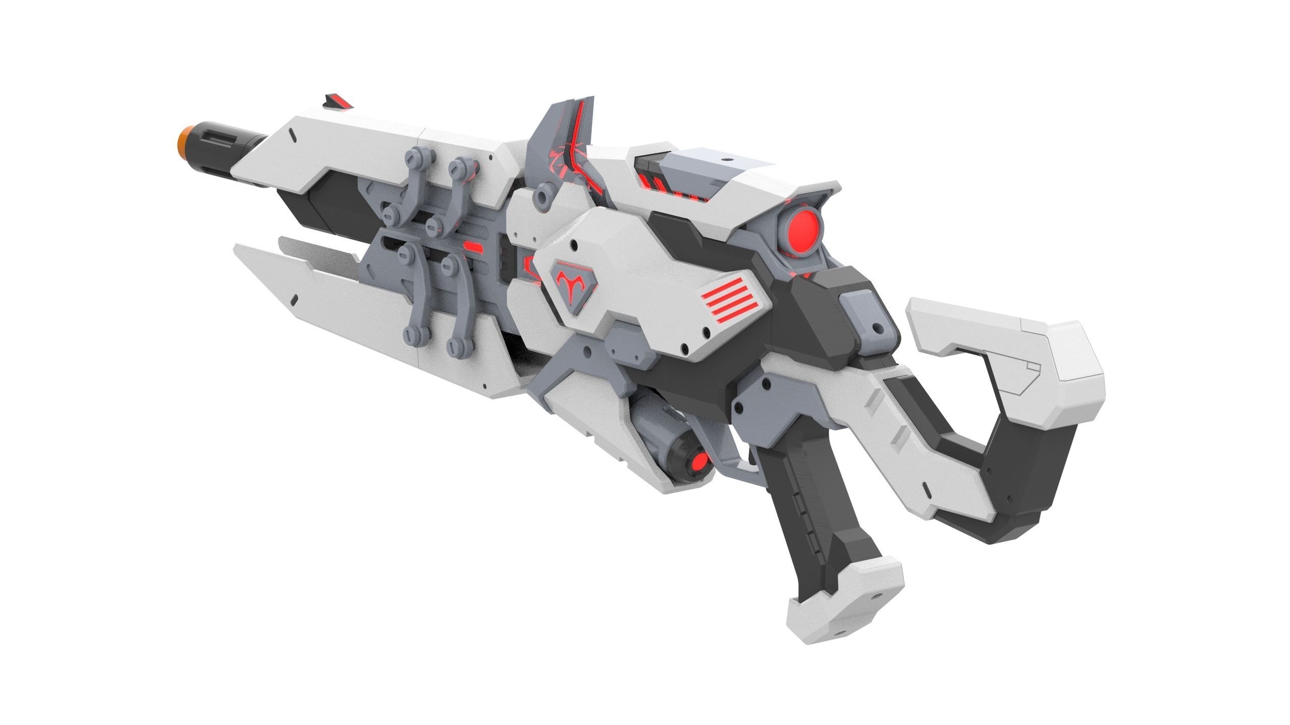 Widowmaker Talon - Overwatch - STL CAD bundle - Commercial Use 3D print model_8