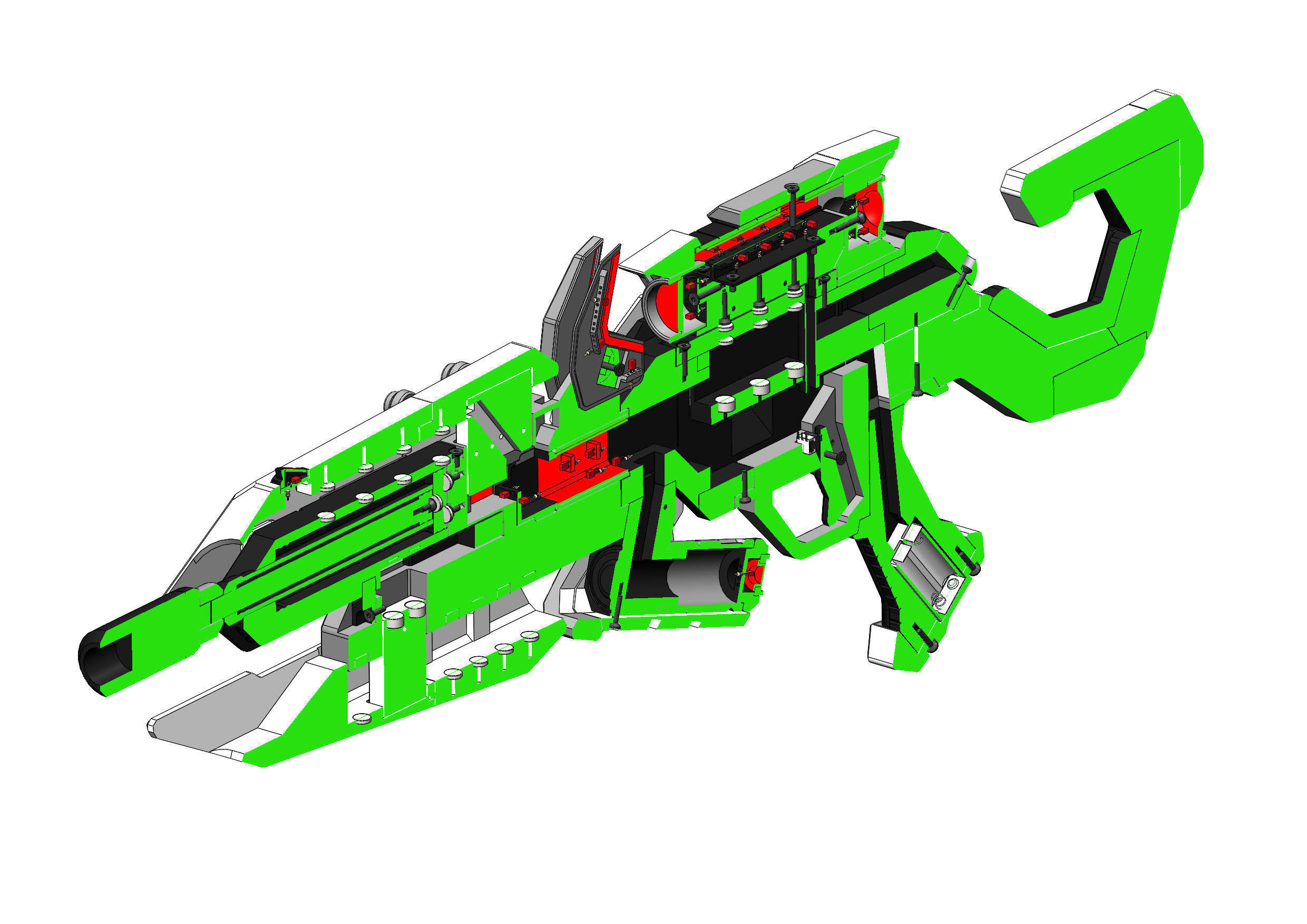 Widowmaker Talon - Overwatch - STL CAD bundle - Commercial Use 3D print model_17