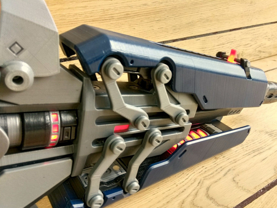 Widowmaker Original Skin - Overwatch - STL and CAD Personal Use 3D print model_17