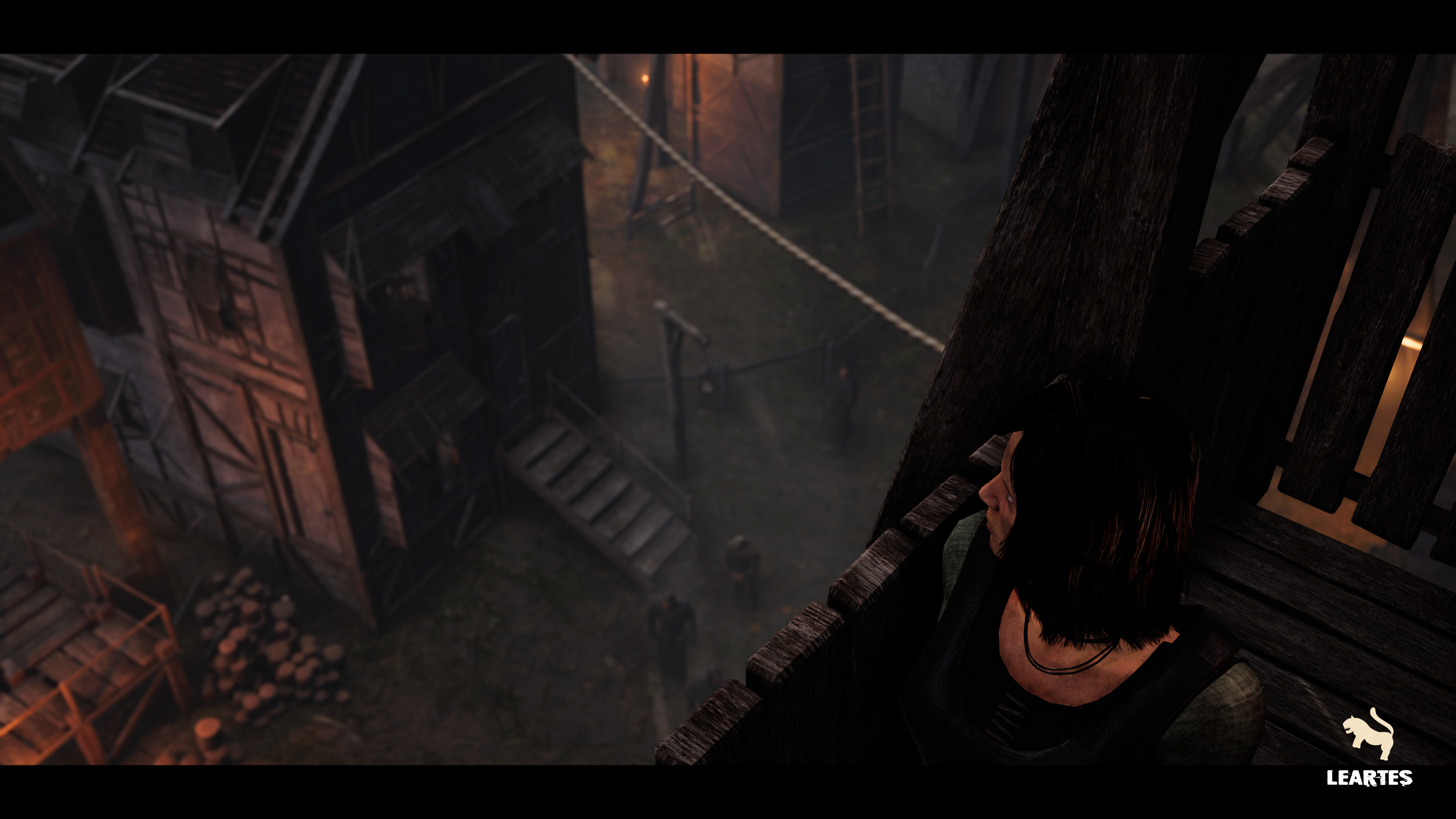 Dark Medieval Environment Megapack Low-poly 3D model_7