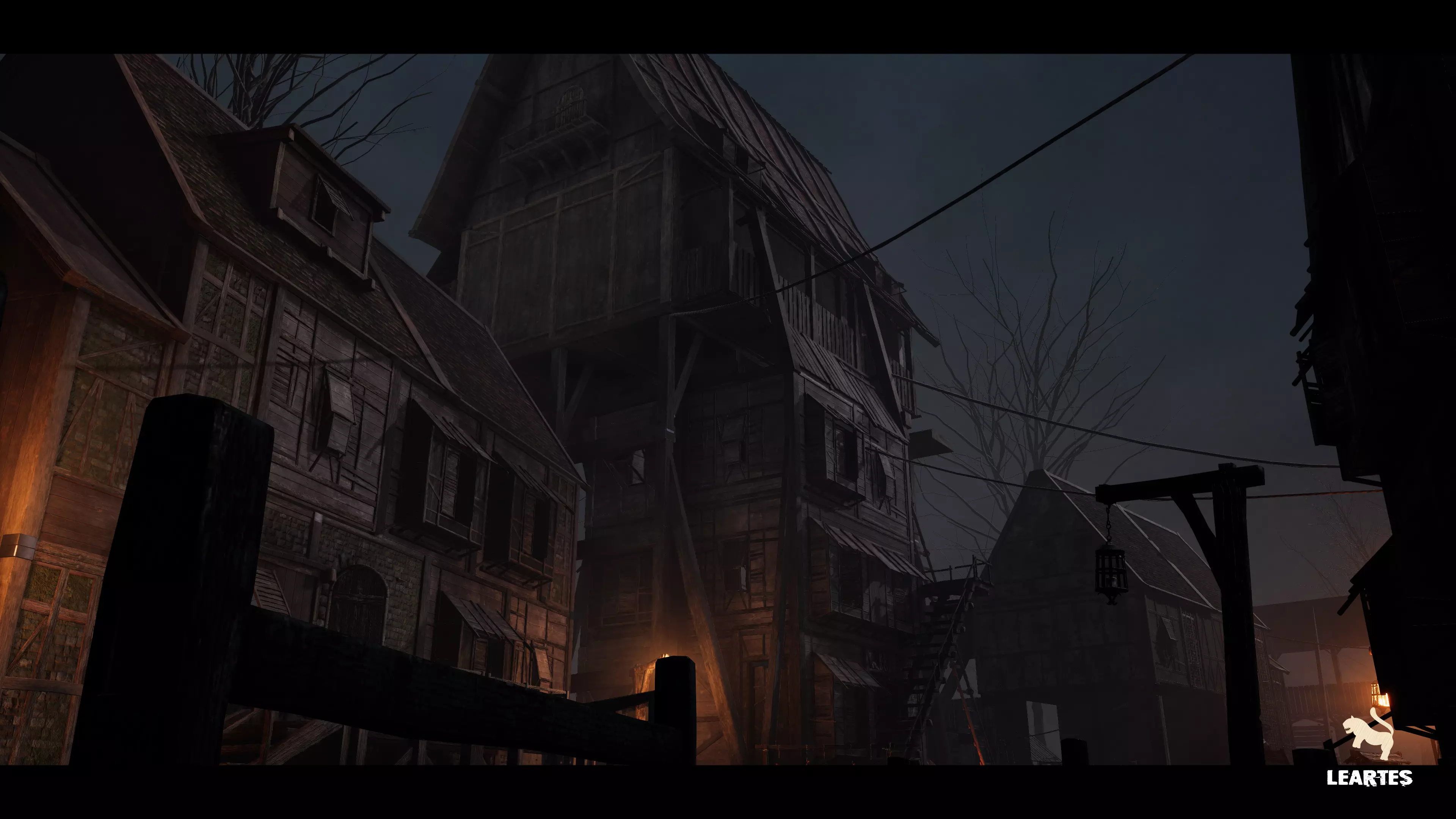 Dark Medieval Environment Megapack Low-poly 3D model_0