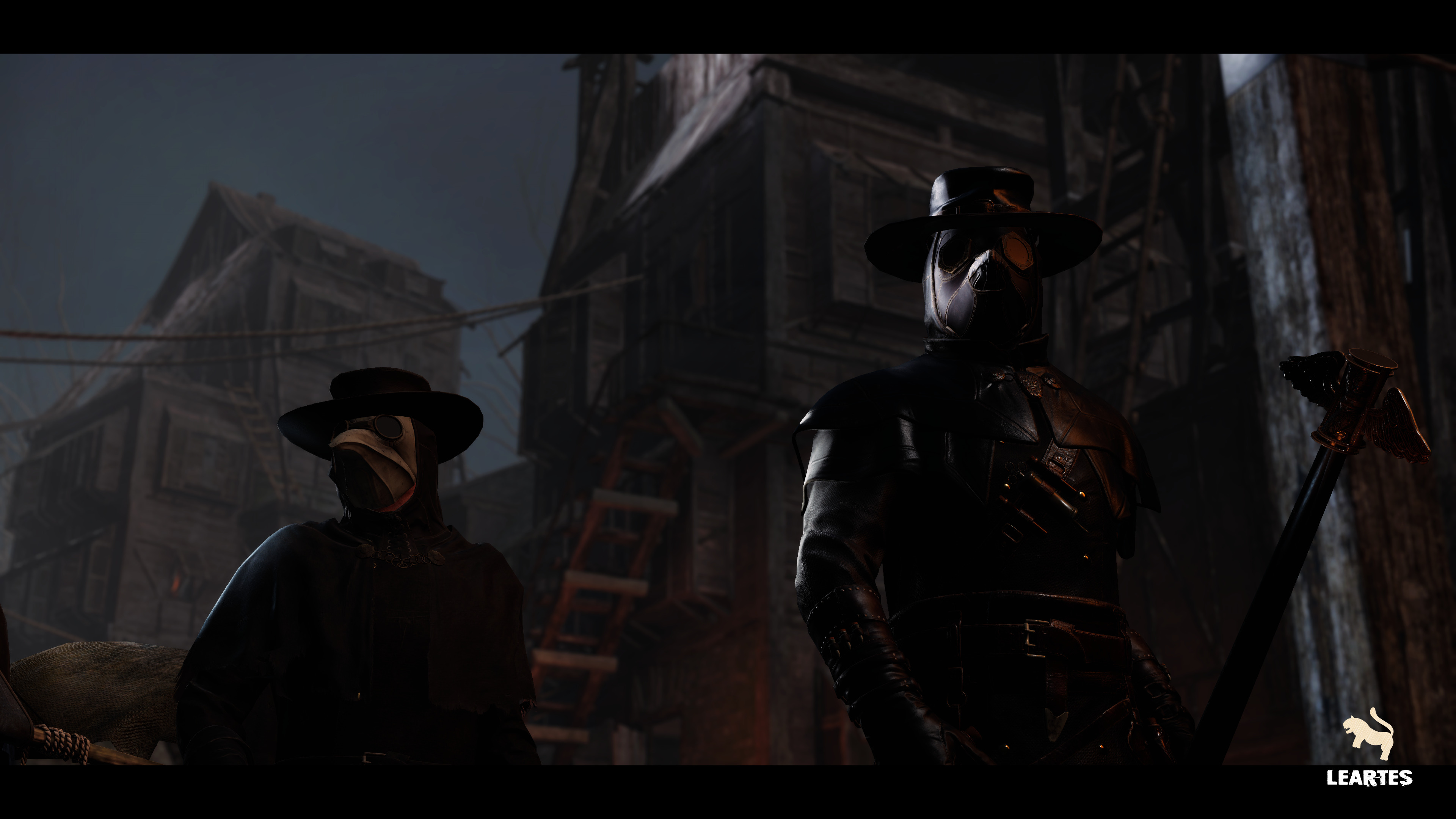 Dark Medieval Environment Megapack Low-poly 3D model_15