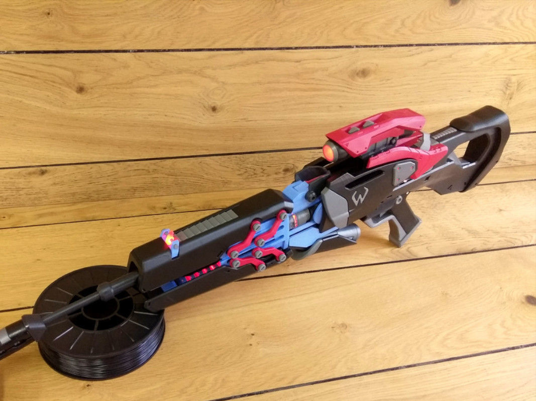 Widowmaker Noire Skin - Overwatch - STL and CAD - Commercial Use 3D print model_19