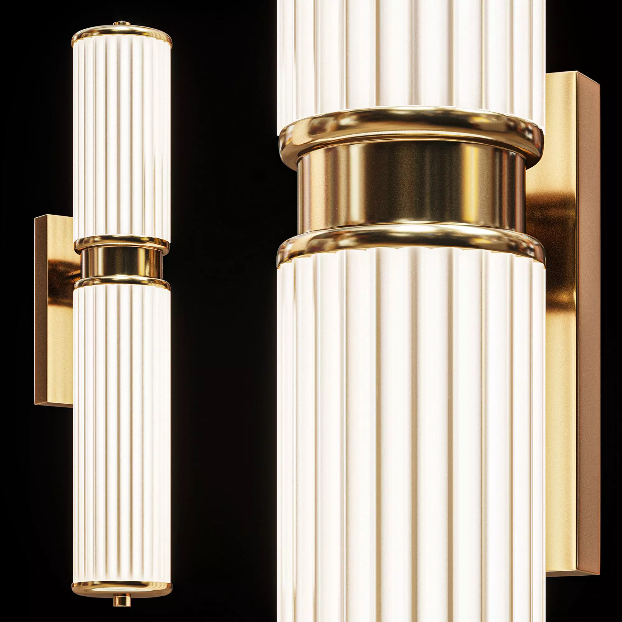 Miami Wall Lamp  3D model_0