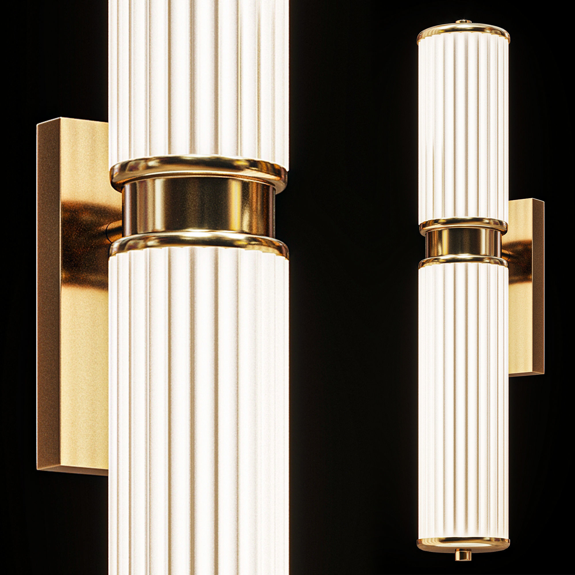 Miami Wall Lamp  3D model_1