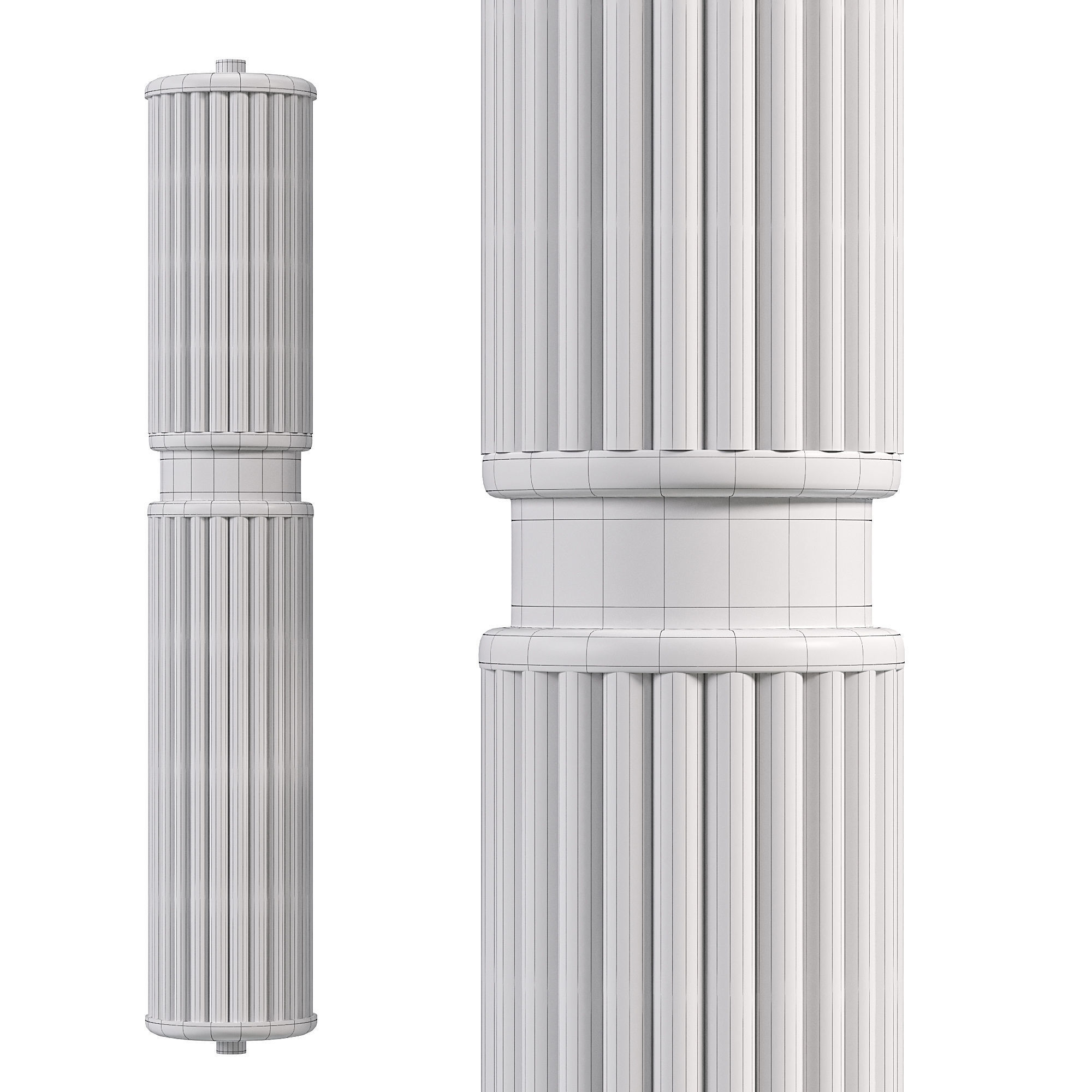 Miami Wall Lamp  3D model_2