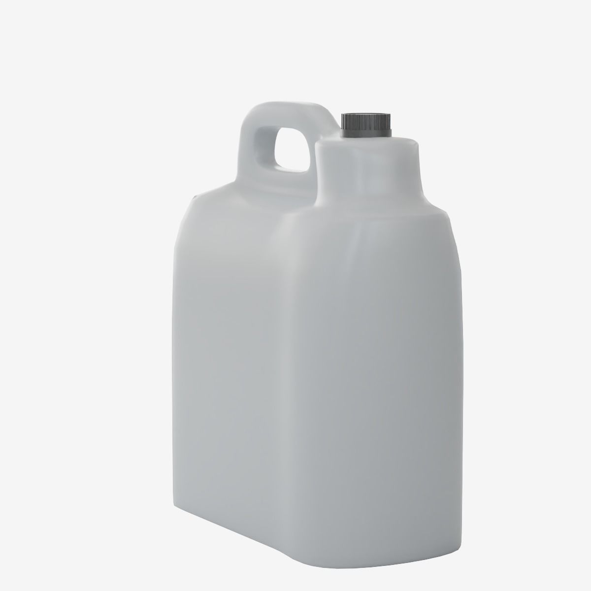 Plastic Canister 02 Low-poly 3D model_10