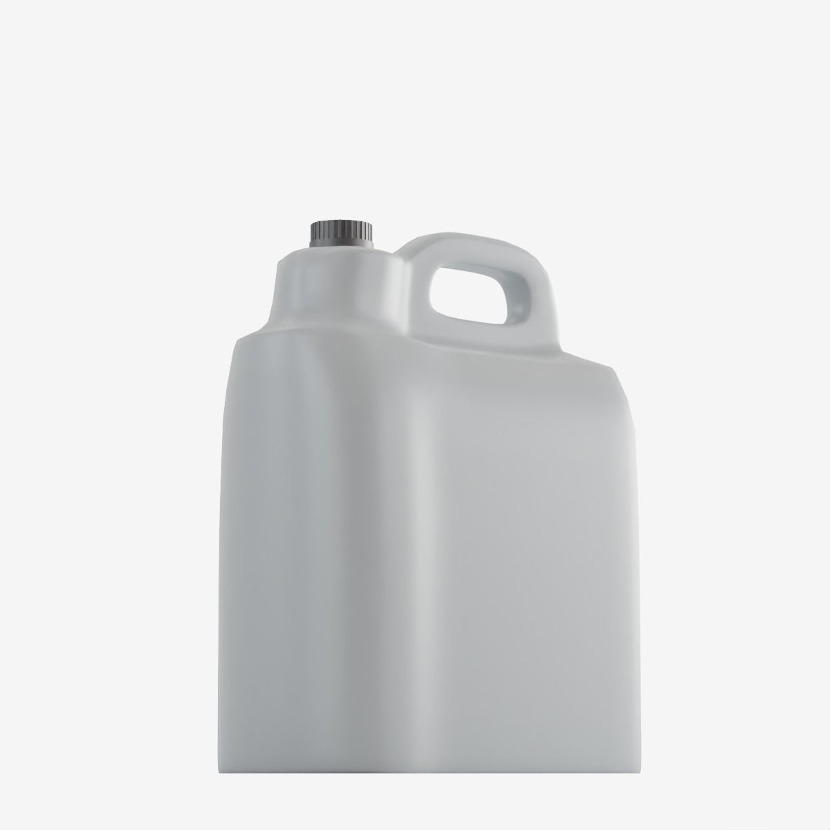Plastic Canister 02 Low-poly 3D model_8