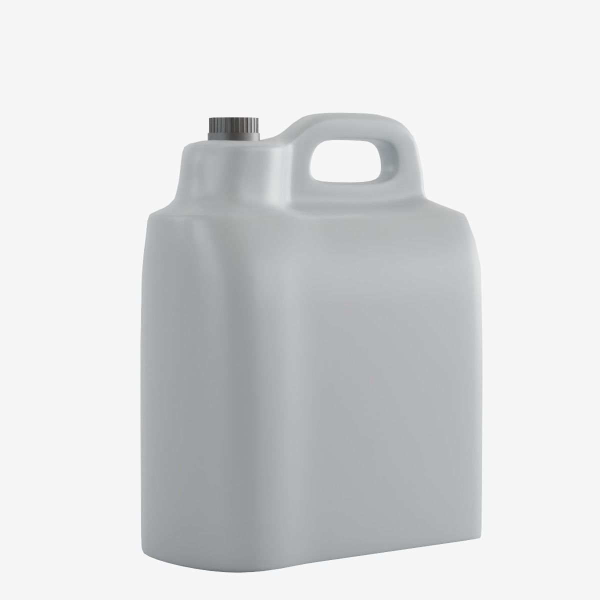 Plastic Canister 02 Low-poly 3D model_2