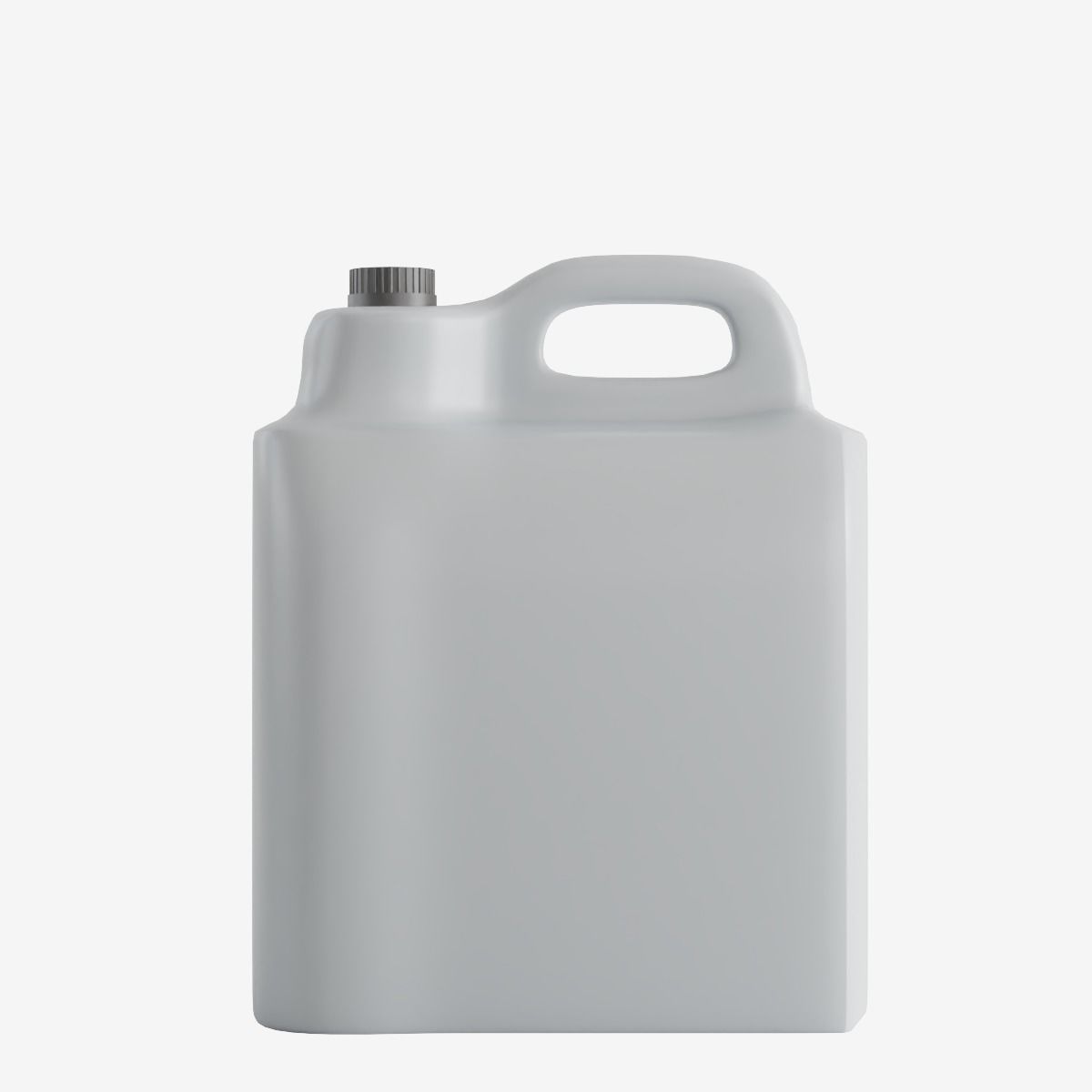 Plastic Canister 02 Low-poly 3D model_1