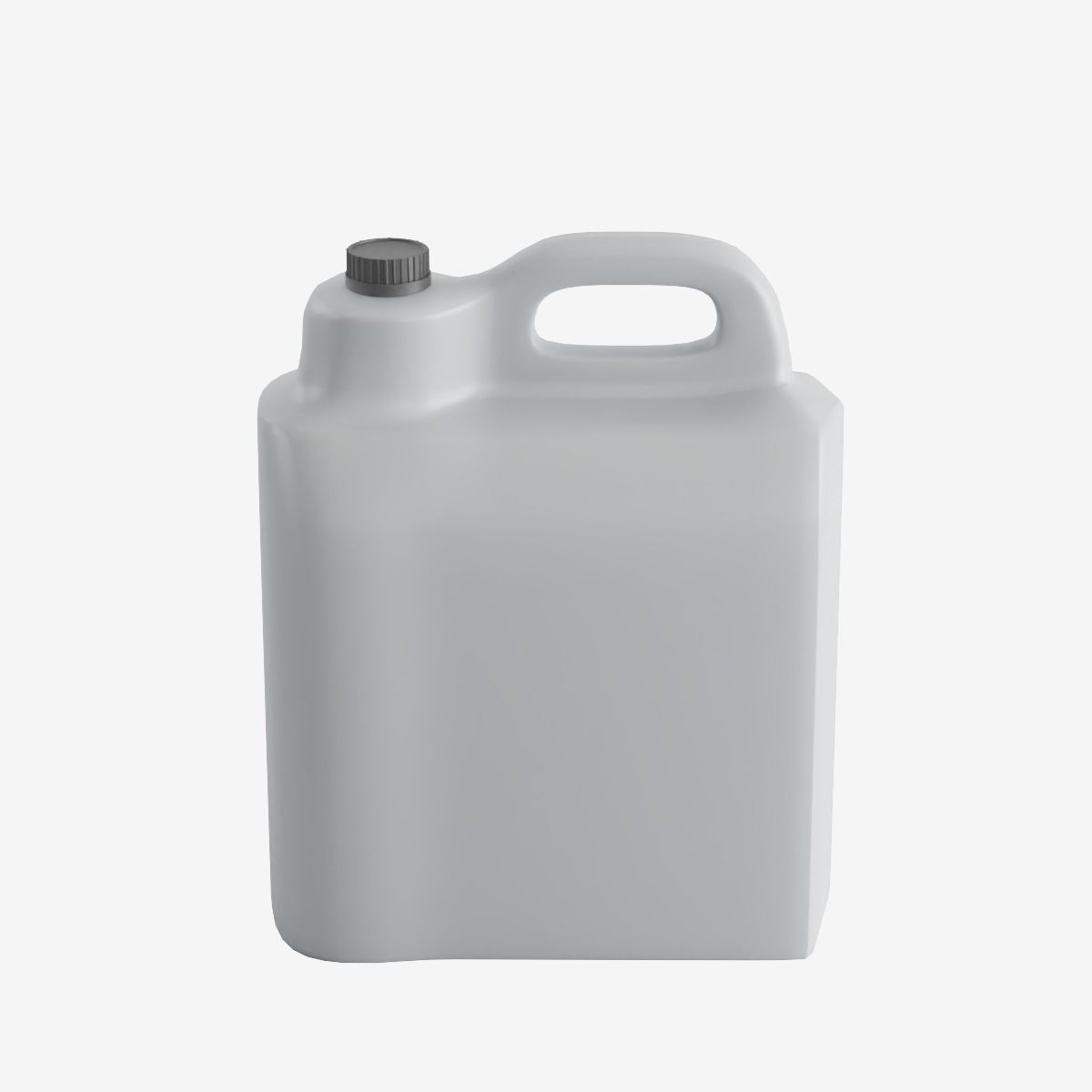 Plastic Canister 02 Low-poly 3D model_4