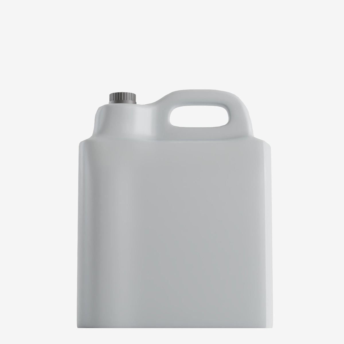 Plastic Canister 02 Low-poly 3D model_7