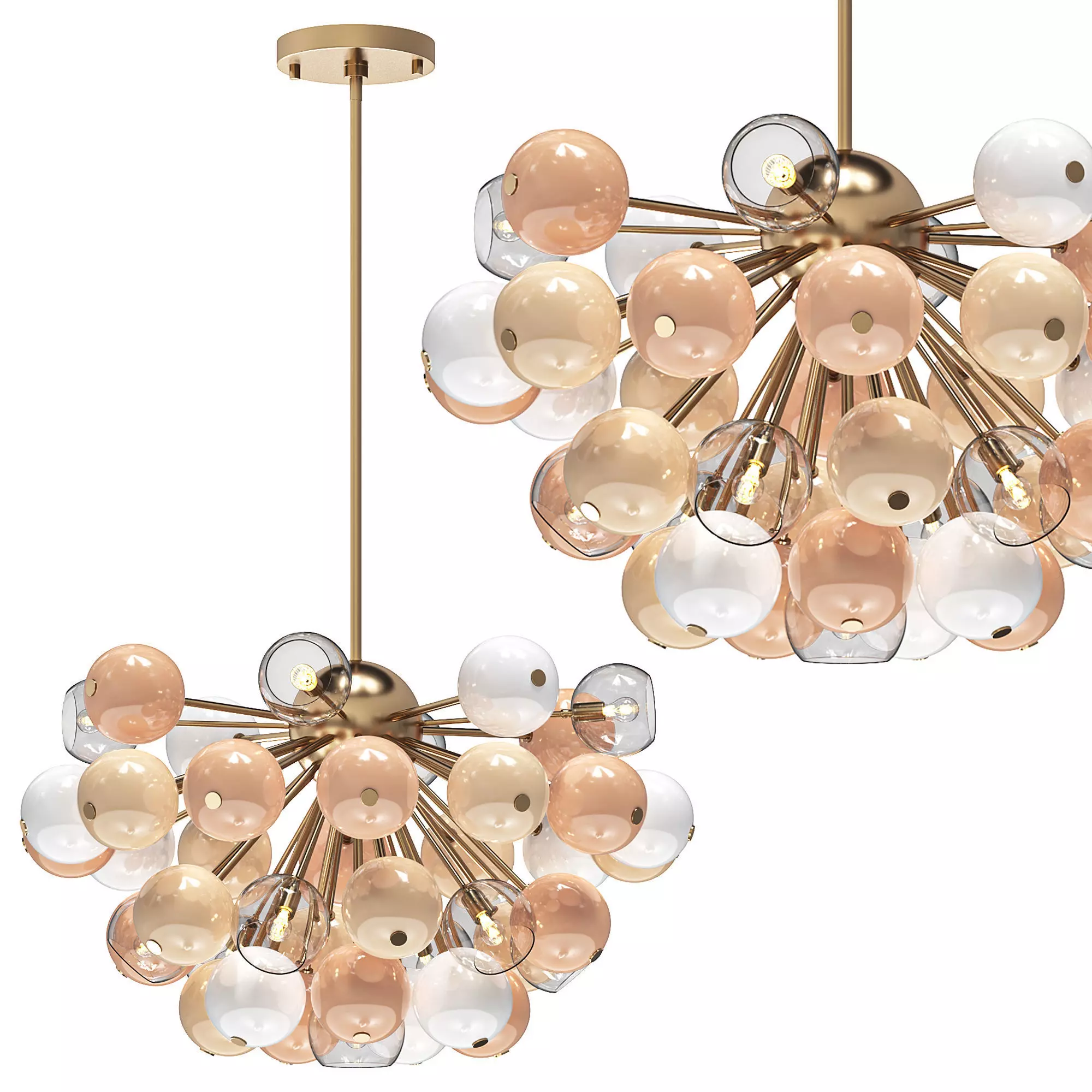 Berries Suspension Lamp  3D model_0