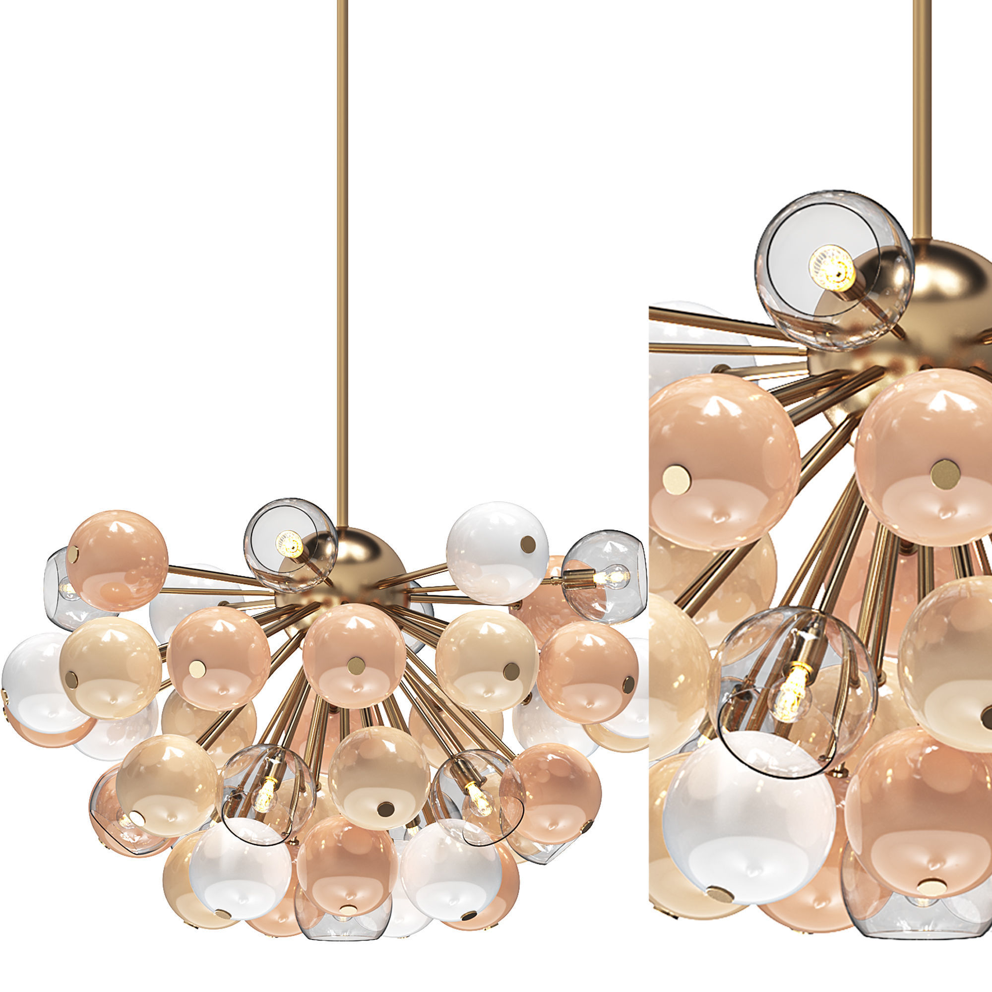 Berries Suspension Lamp  3D model_1