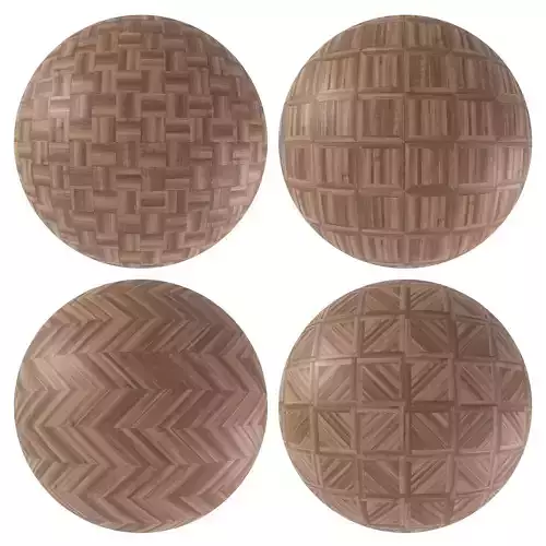 Parquet - Laminate - Wooden floor 4 in 1