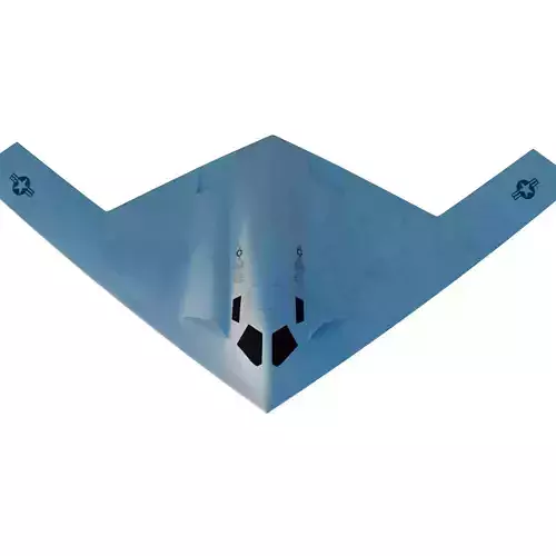 B 21 Raider Bomber Low-poly 3D model