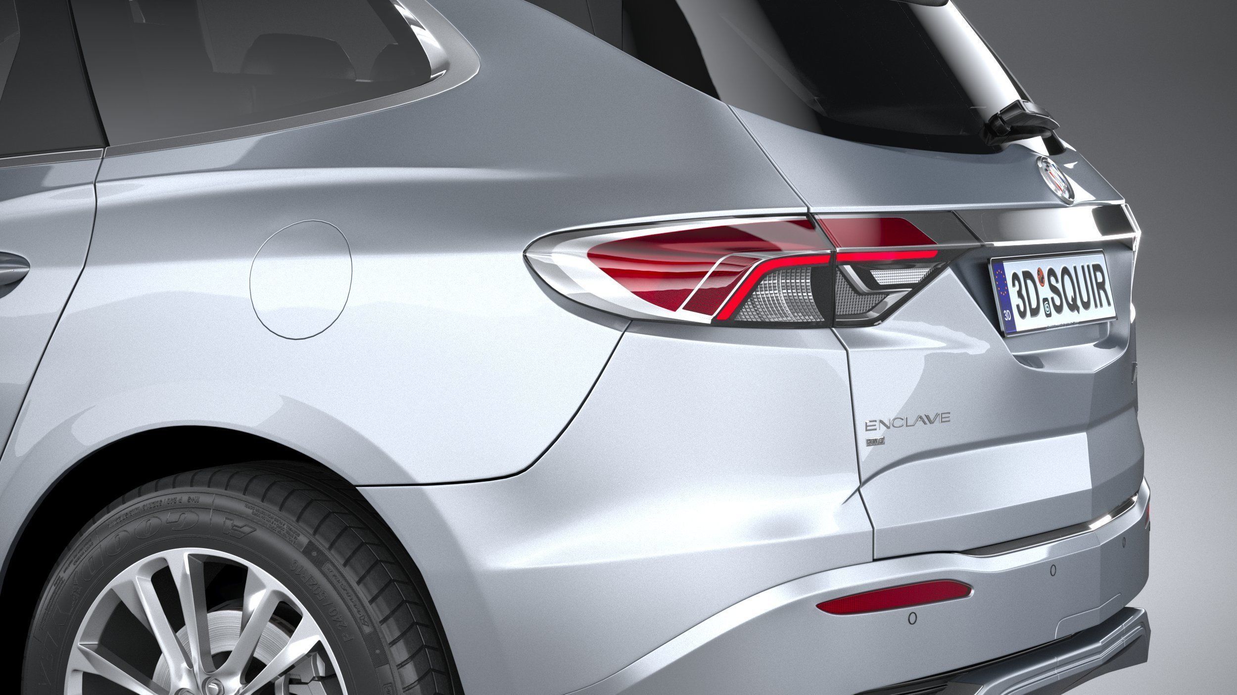 Buick Enclave 2022 3D model_6