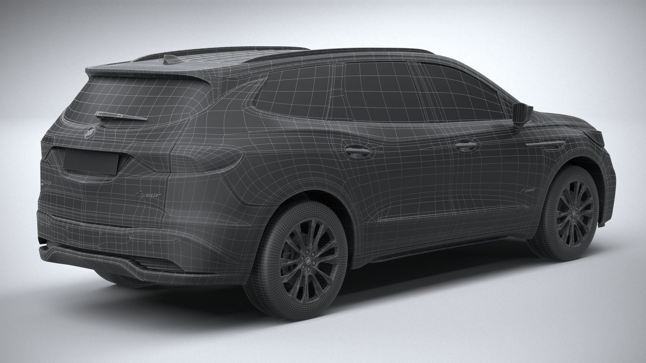 Buick Enclave 2022 3D model_29