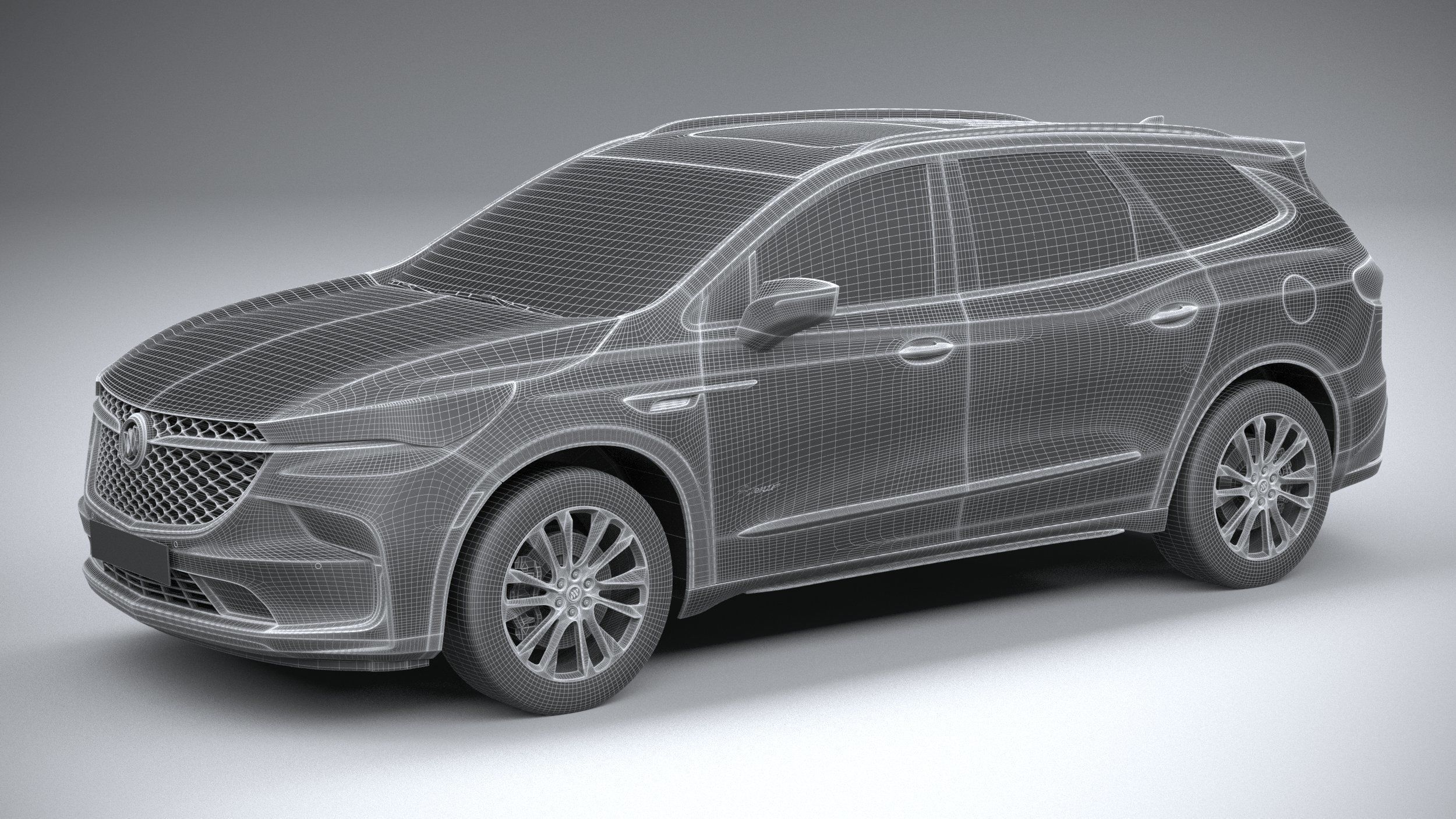 Buick Enclave 2022 3D model_26