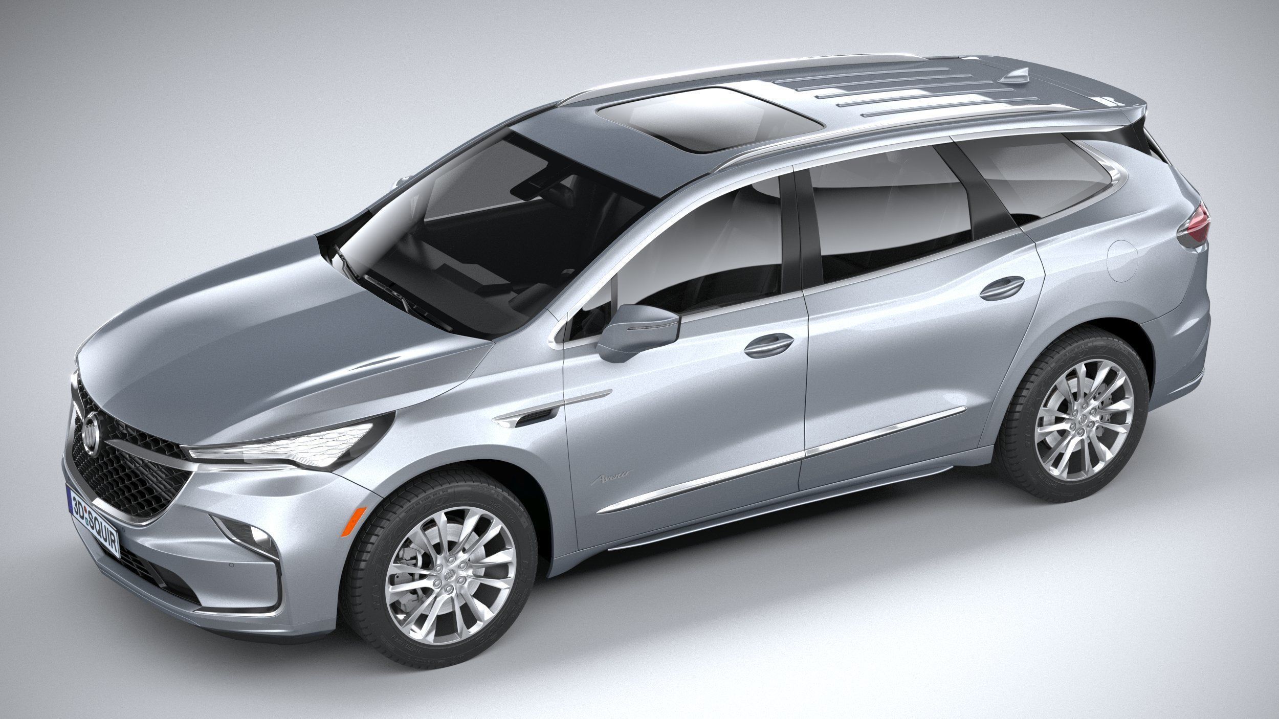 Buick Enclave 2022 3D model_7