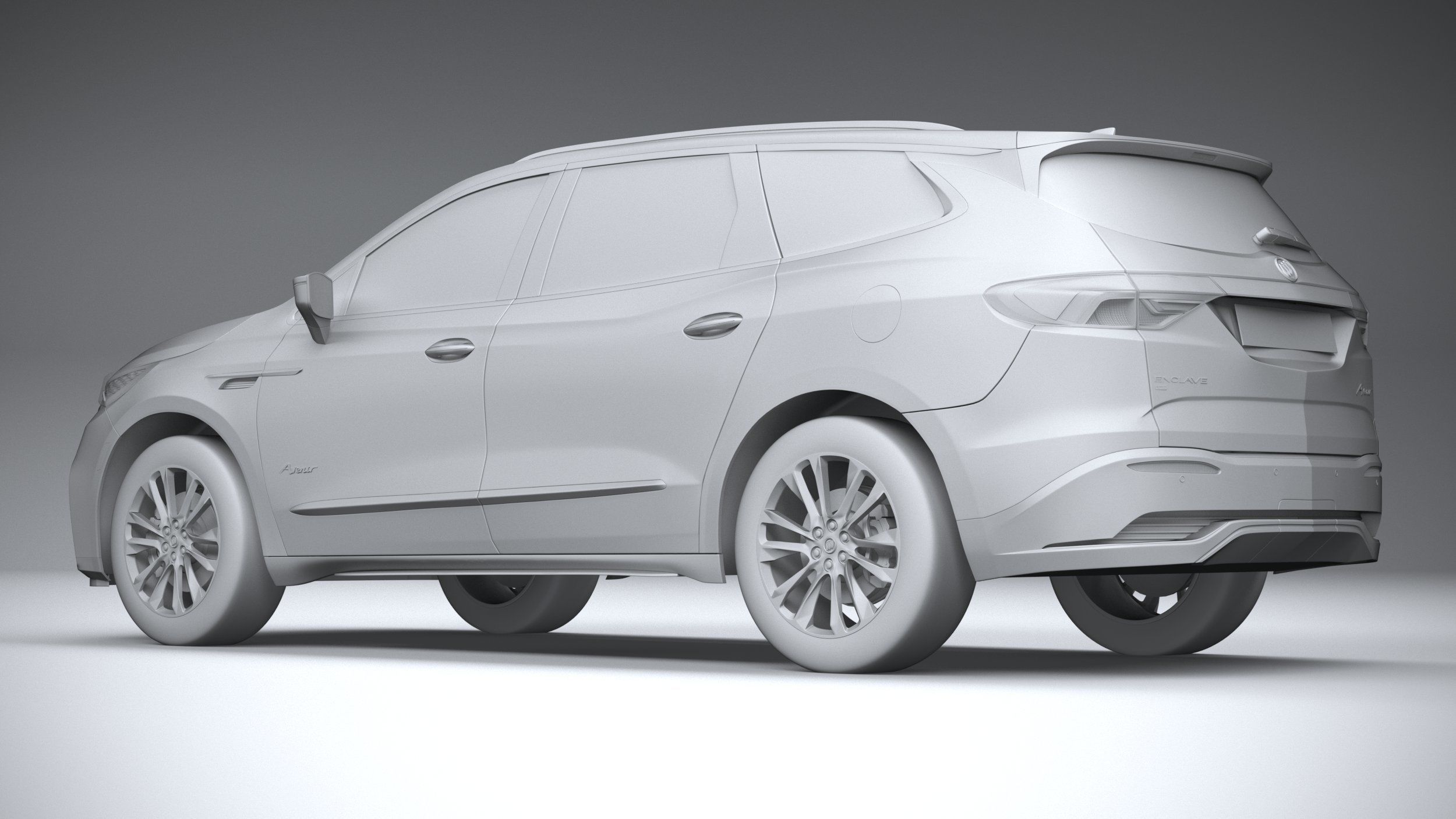 Buick Enclave 2022 3D model_21