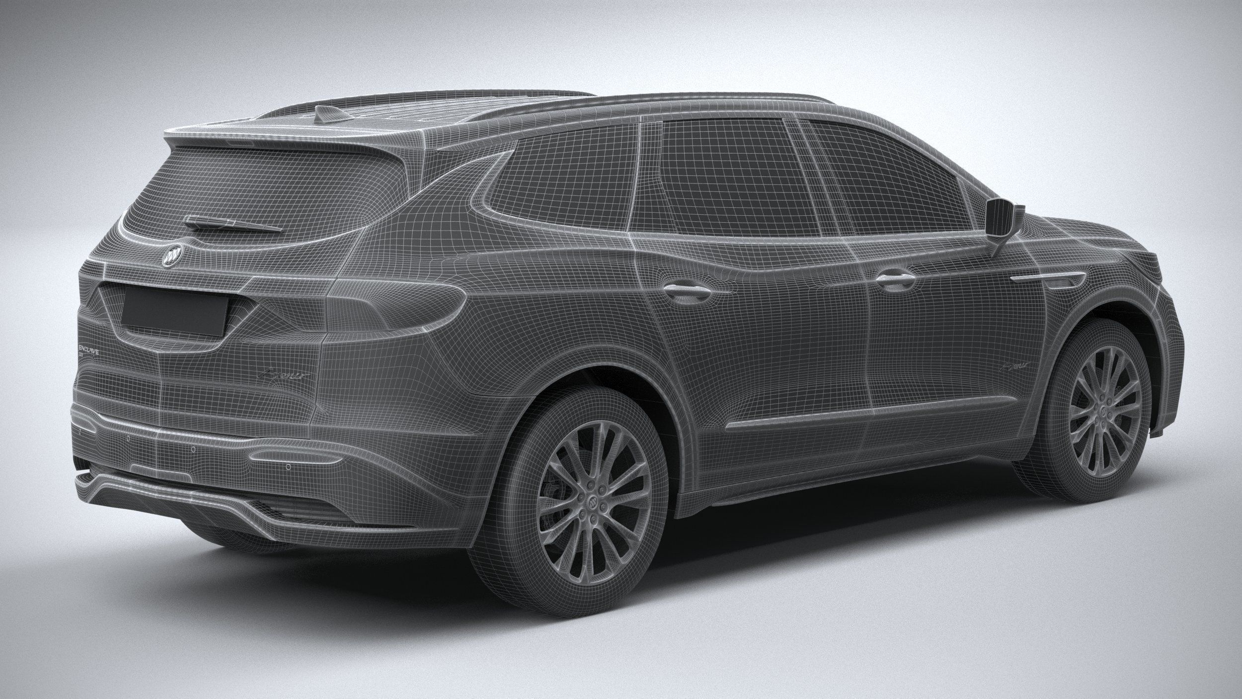 Buick Enclave 2022 3D model_27
