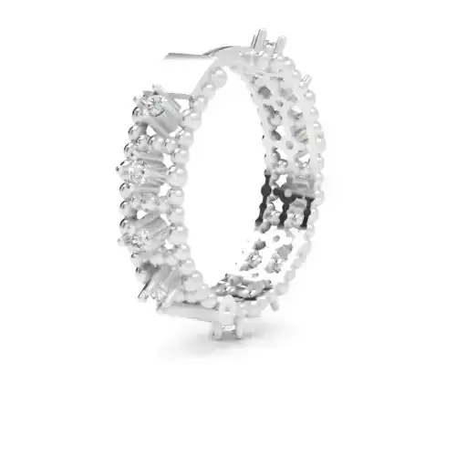 Diamond Earring 22 STL Jewelry Model for 3D Printing Projects 3D print model