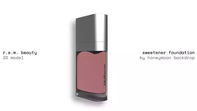 sweetener foundation - rem beauty by Ariana Grande 3D model