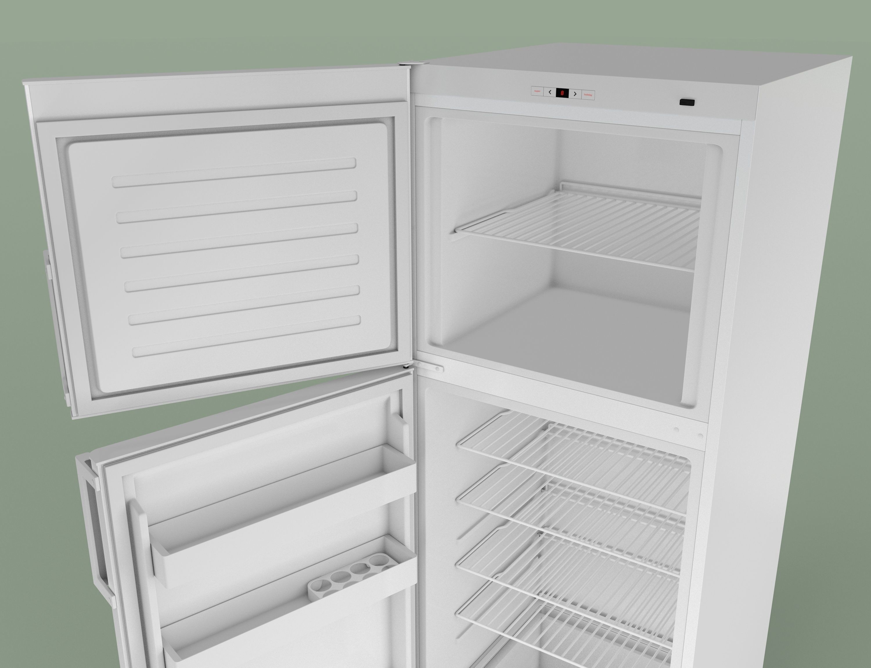 Fridge 3D model_4