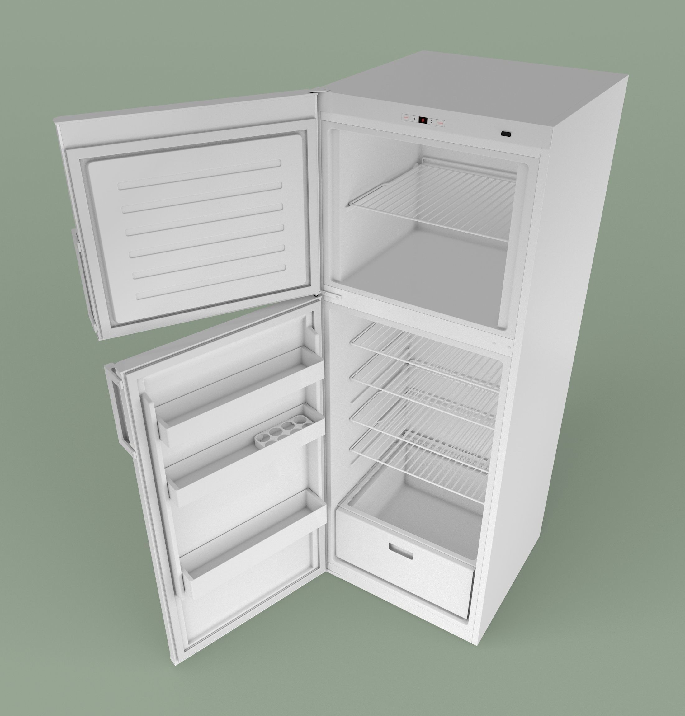 Fridge 3D model_3