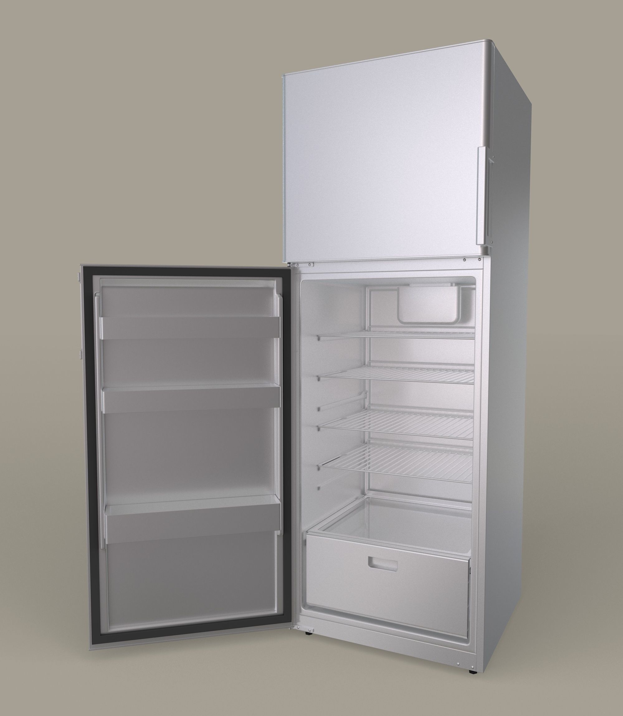 Fridge 3D model_2