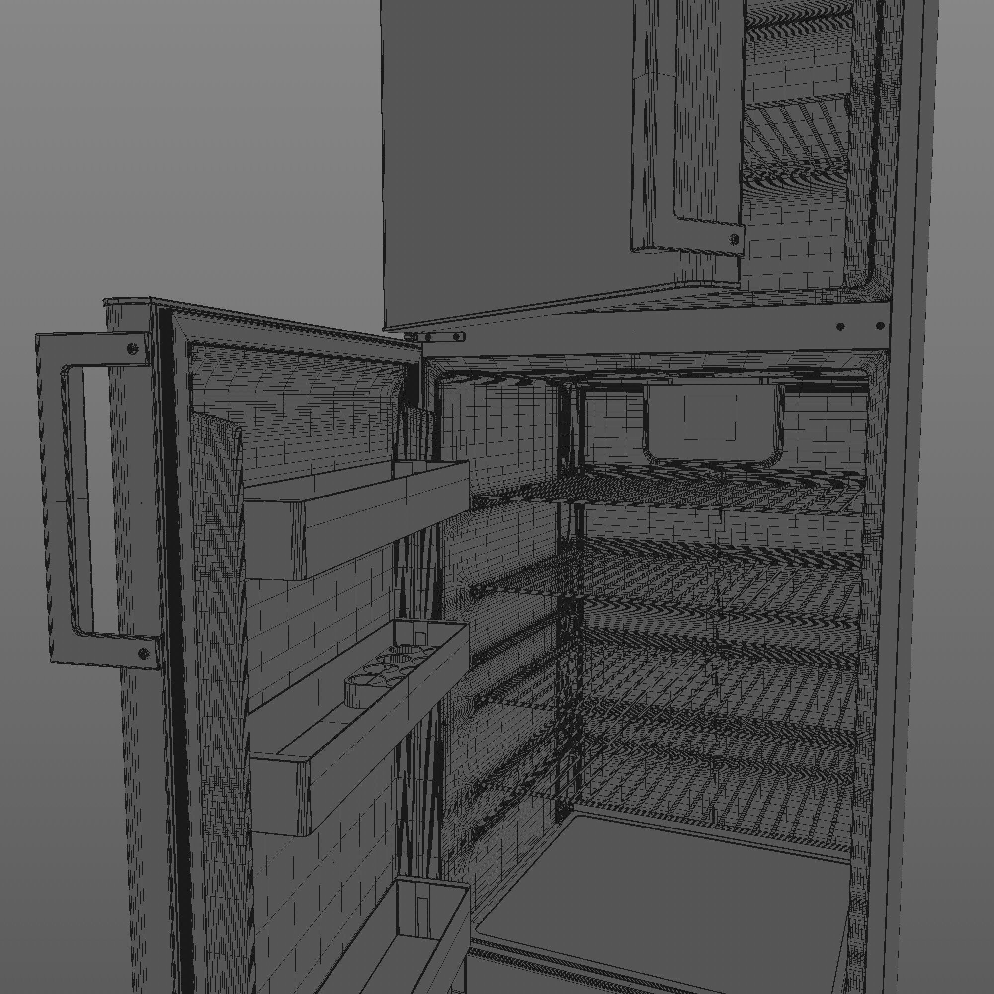 Fridge 3D model_6