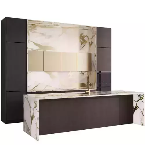 Modern kitchen with island