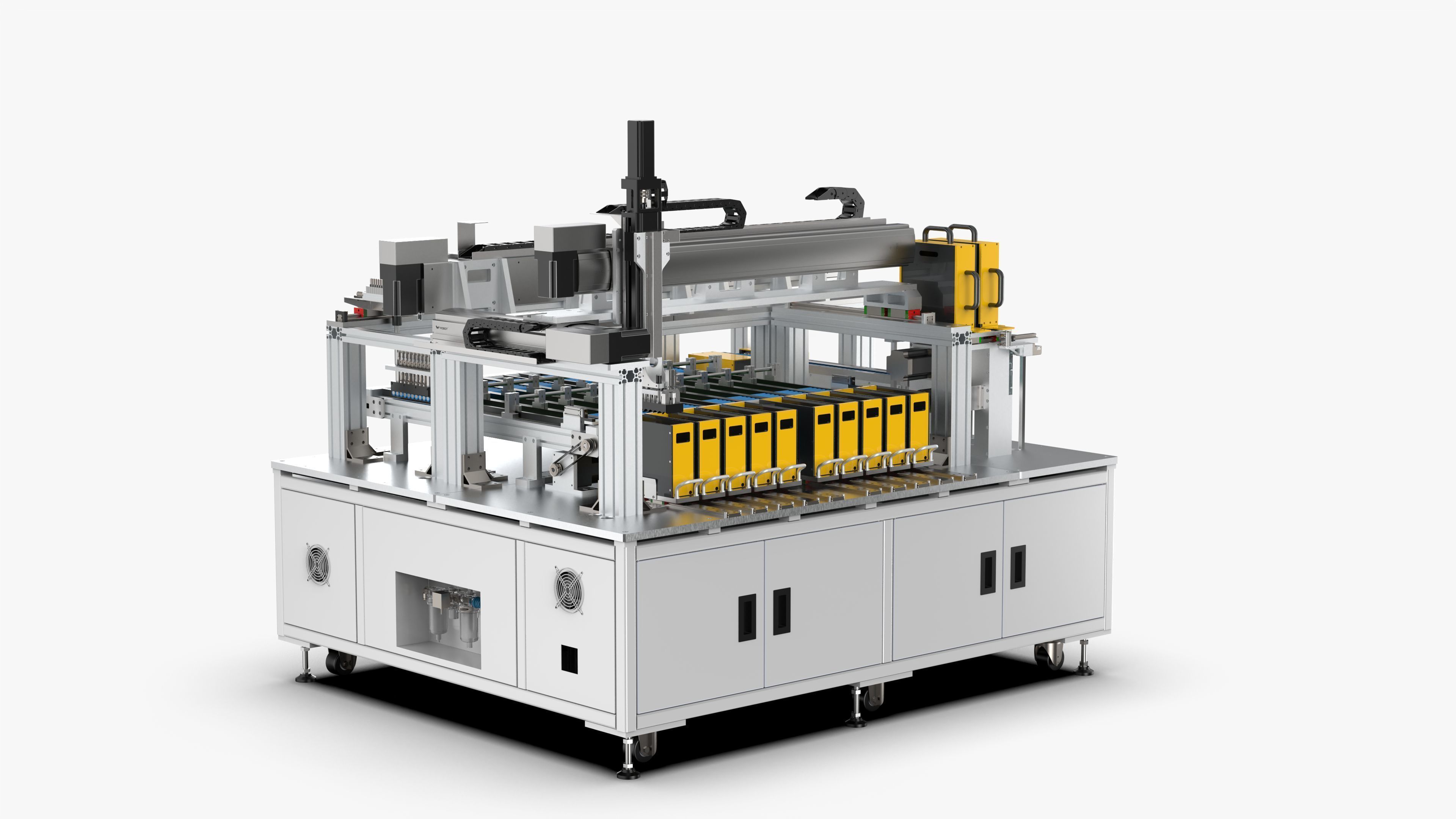 18650 Battery High Speed Sorting Machine 3D model_12